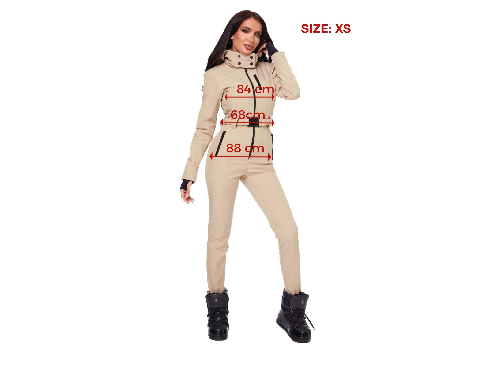 Laza bézs sí overál Anodys Bogas-tól