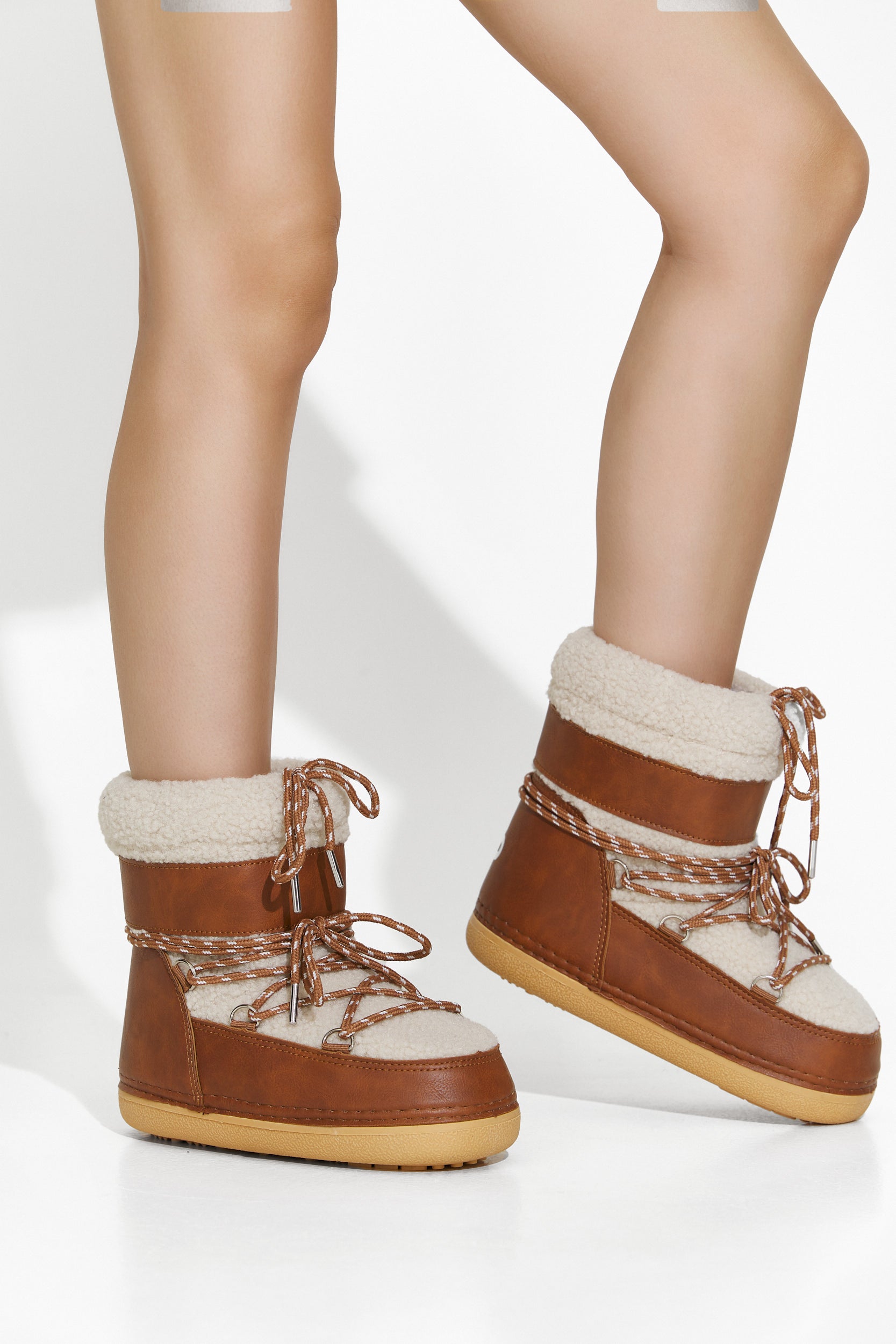 Ostara Bogas Barna Női Síbakancsok