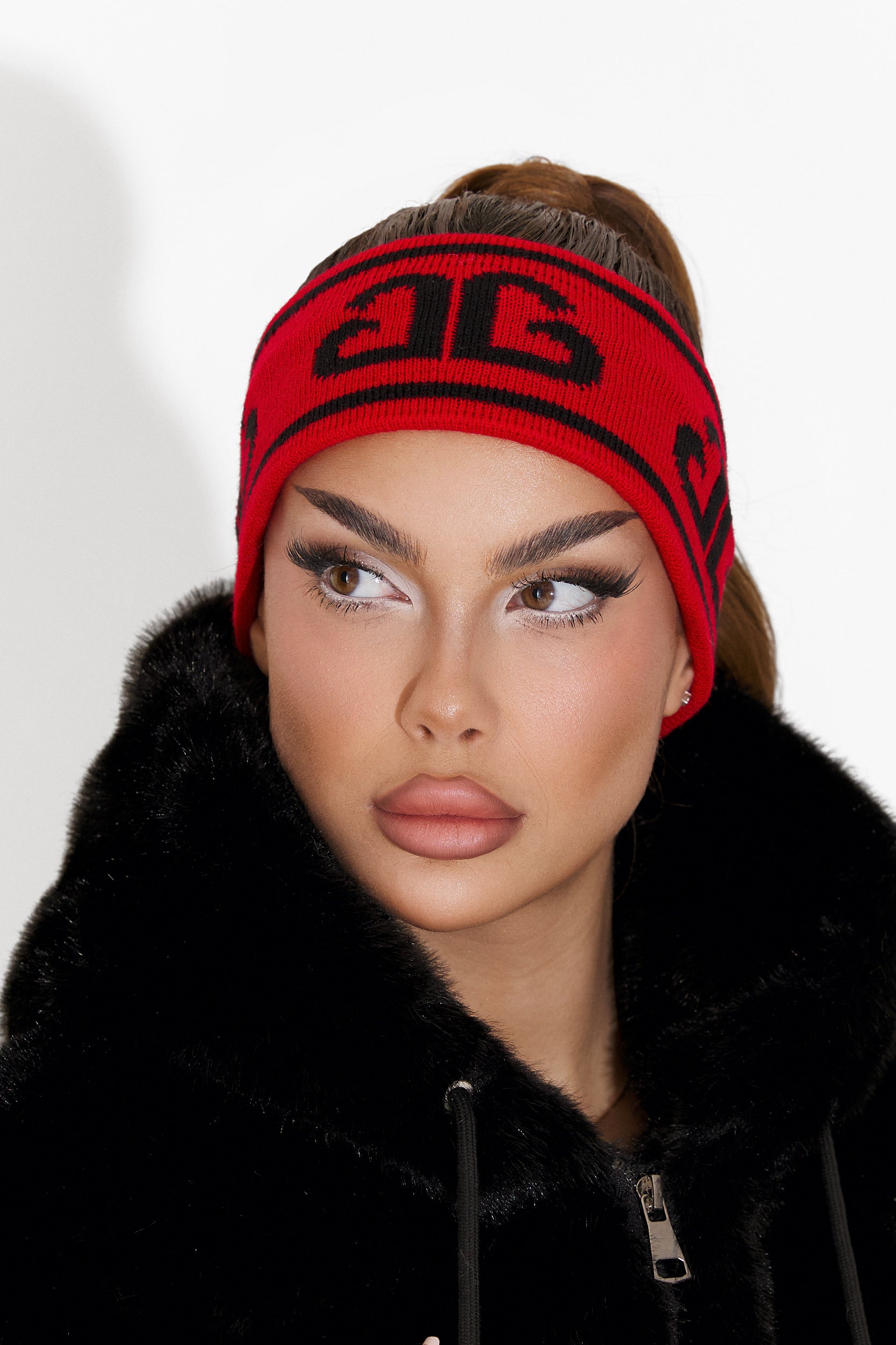 Kasra Bogas Piros Alkalmi Női Fejpánt