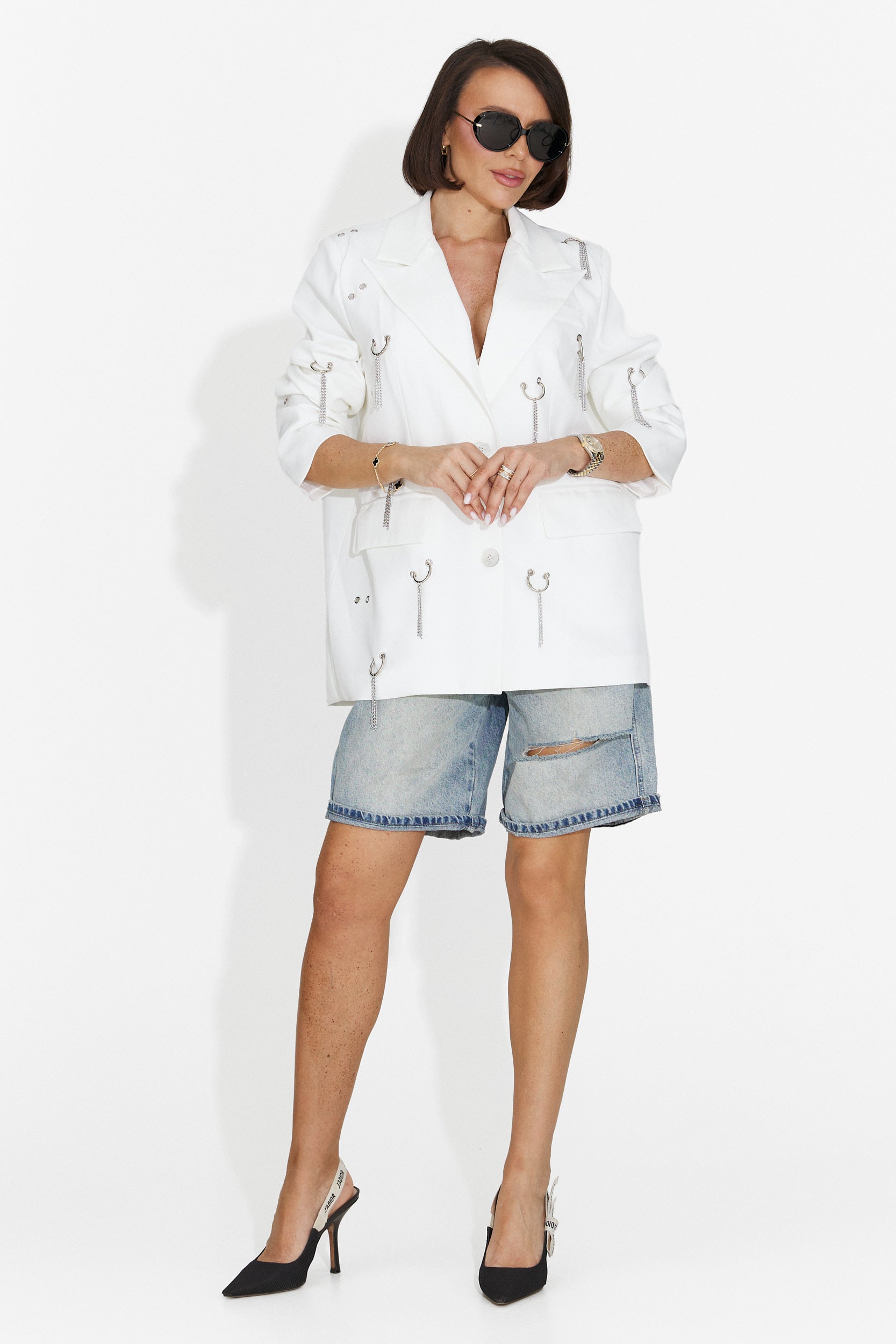 Benitez Bogas Kék Női Farmer
