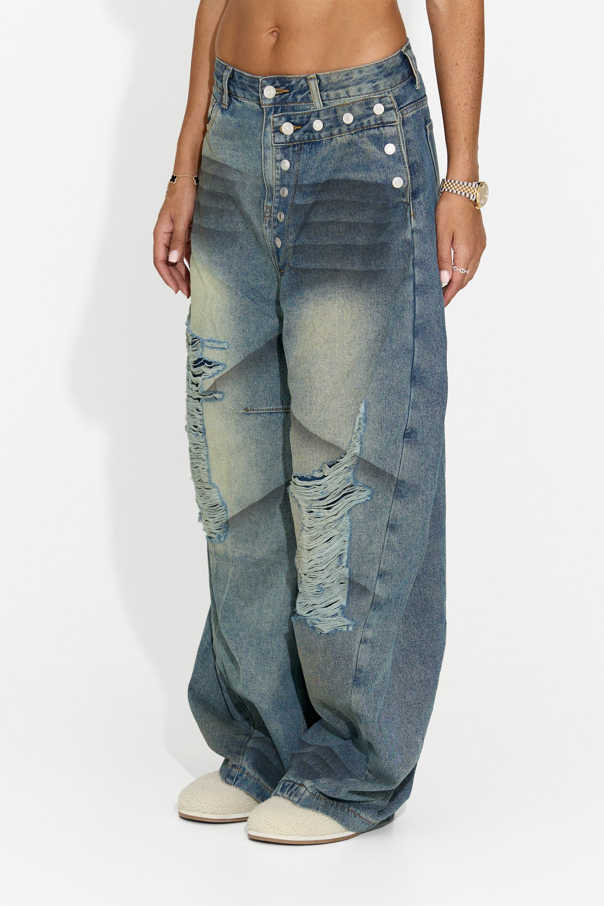 Blugi dama casual albastri Fentasy Bogas