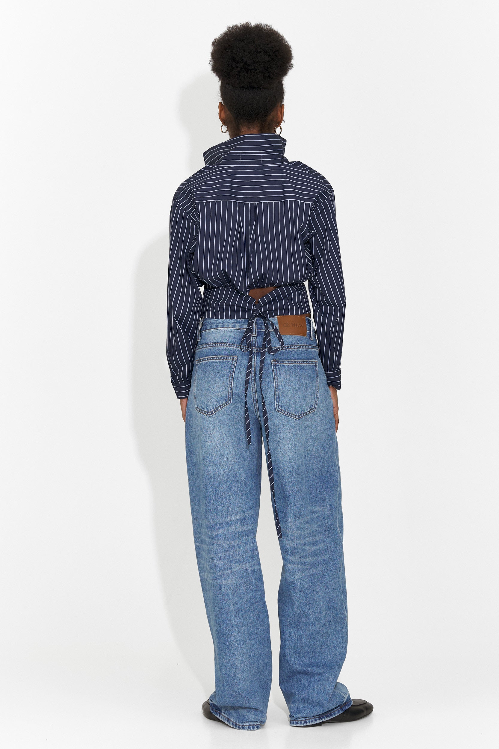 Női hétköznapi kék farmer Hanina Bogas