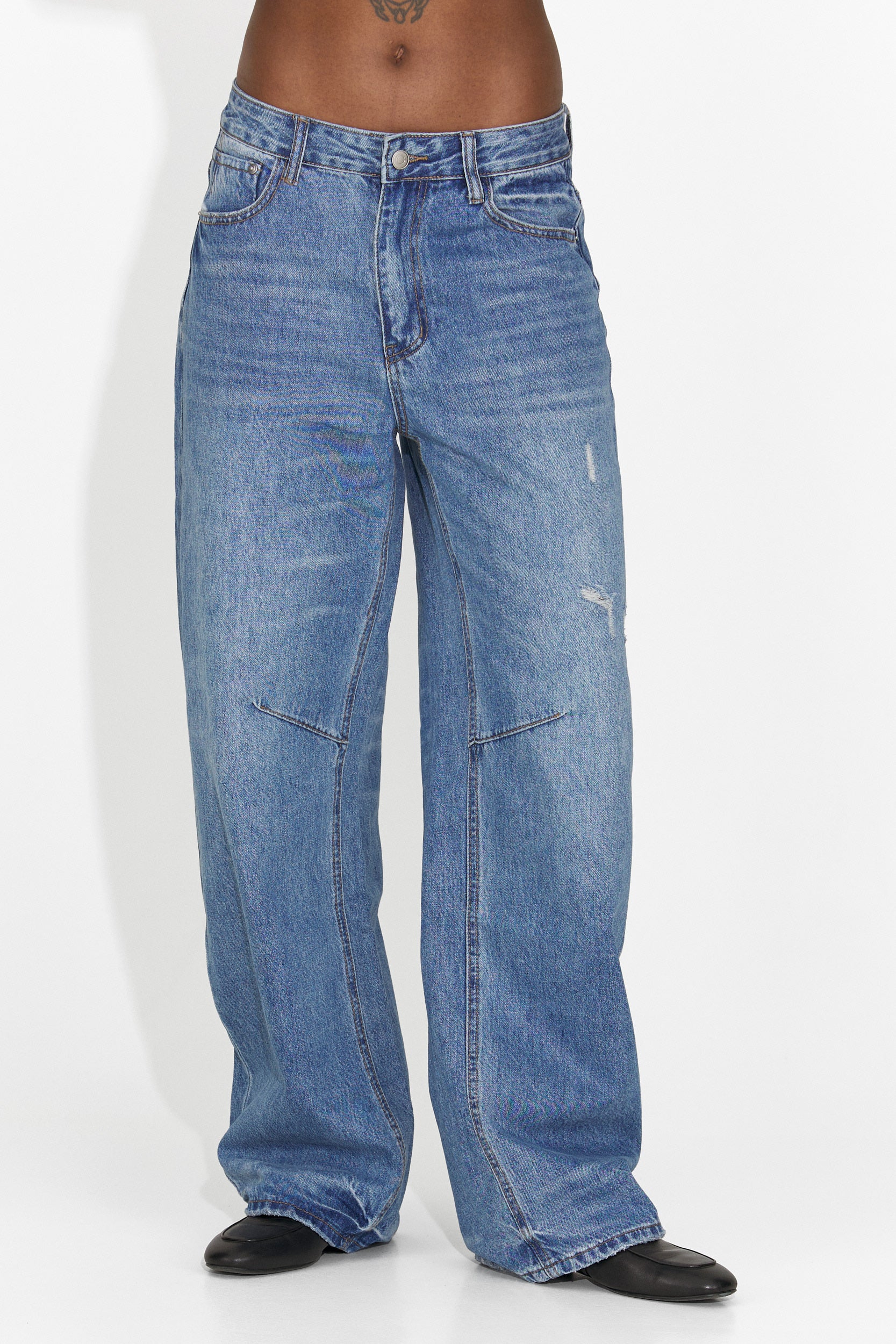 Női hétköznapi kék farmer Hanina Bogas