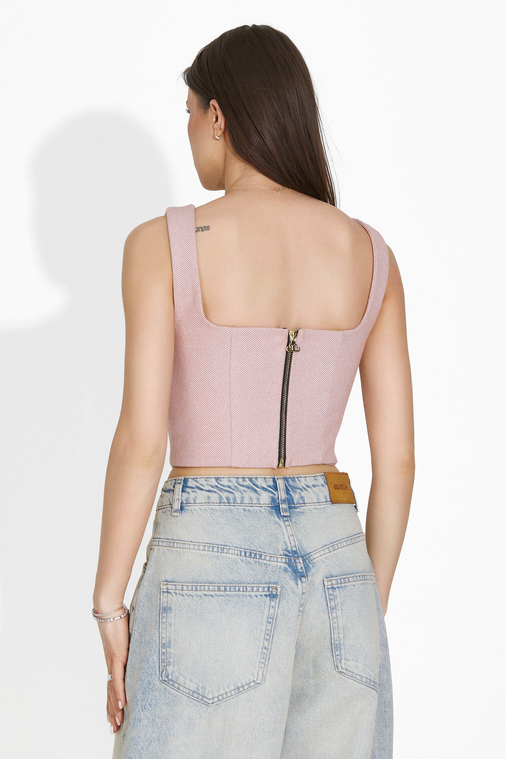 Karysa Bogas női kék casual farmer