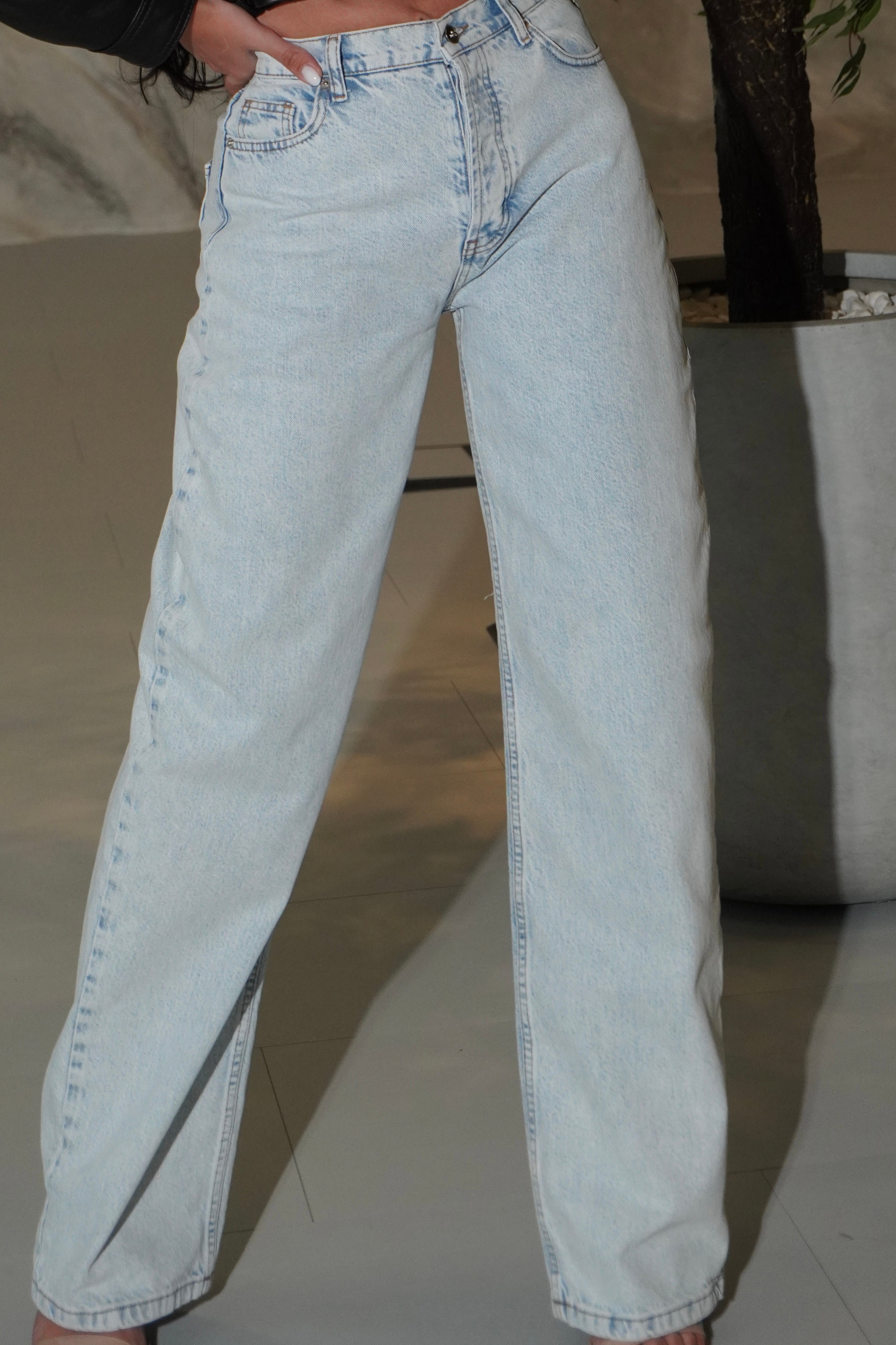 Női laza kék farmerek a Locura Bogas-tól