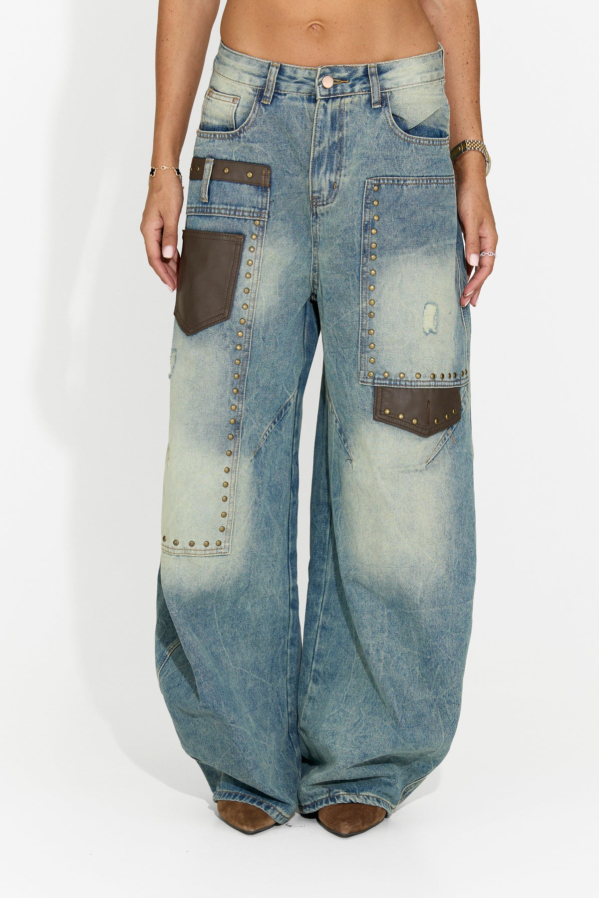 Blugi dama casual bleu Porsena Bogas
