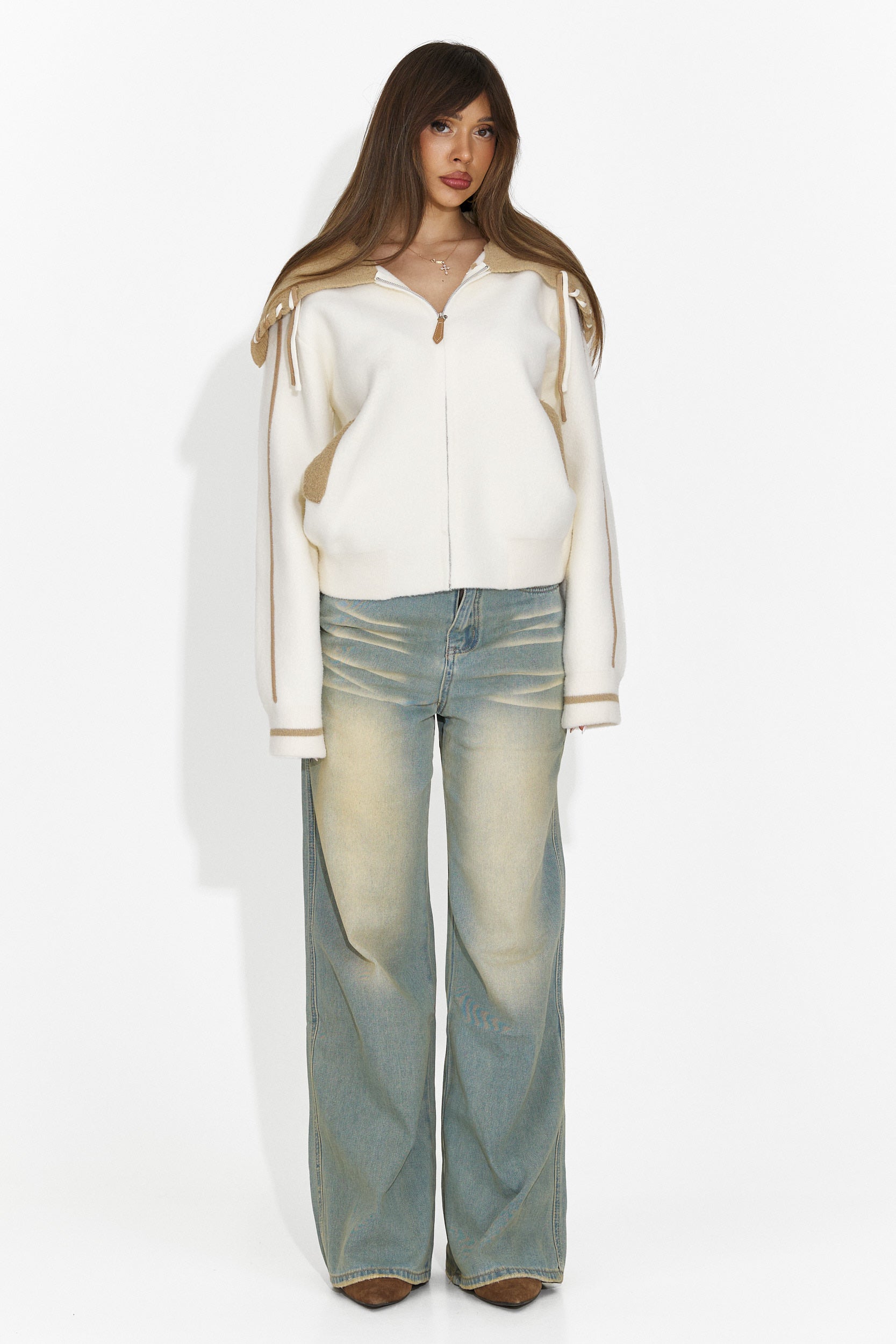 Női világoskék hétköznapi farmer Thanh Bogas