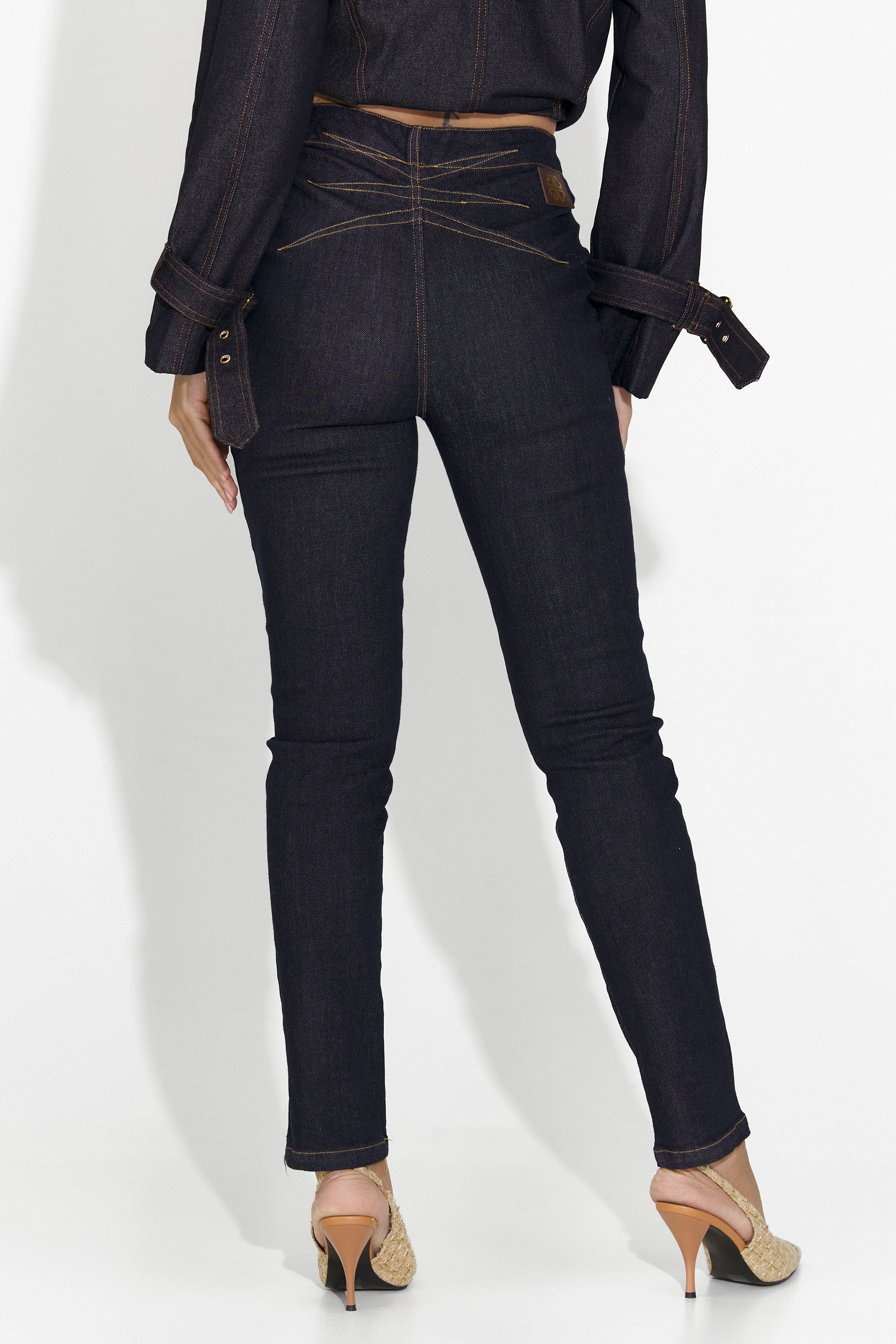 Tengerészkék Lazac Női Farmer Sirina Bogas