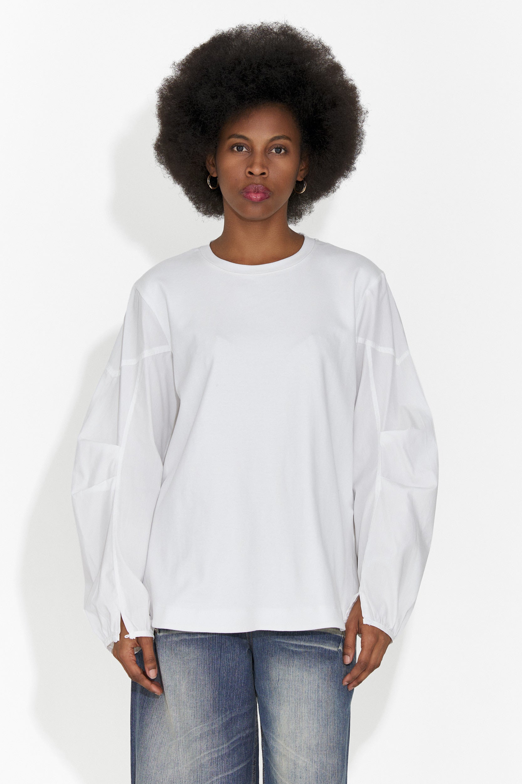 Esperanza Bogas Casual Fehér Női Blúz