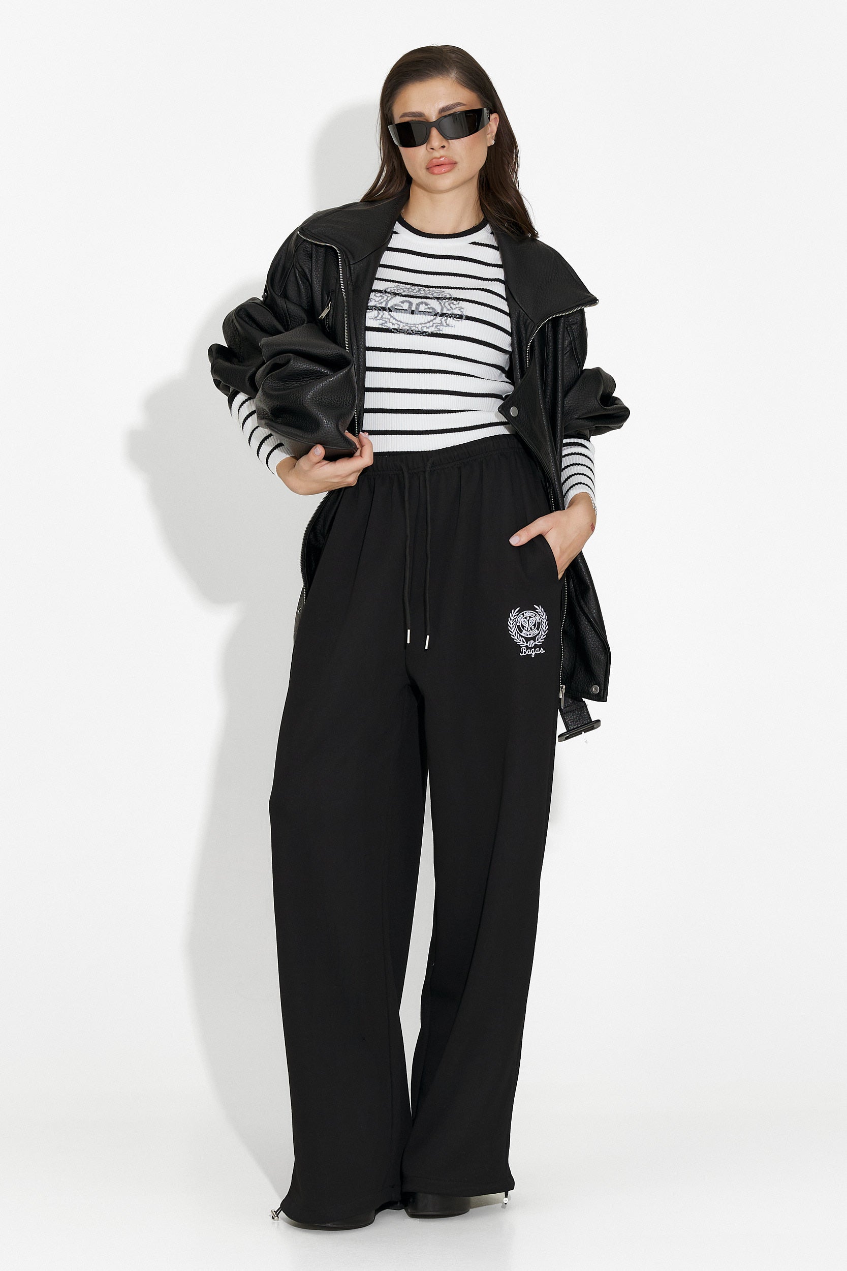 Yoana Bogas Kényelmes Fehér Női Blúz