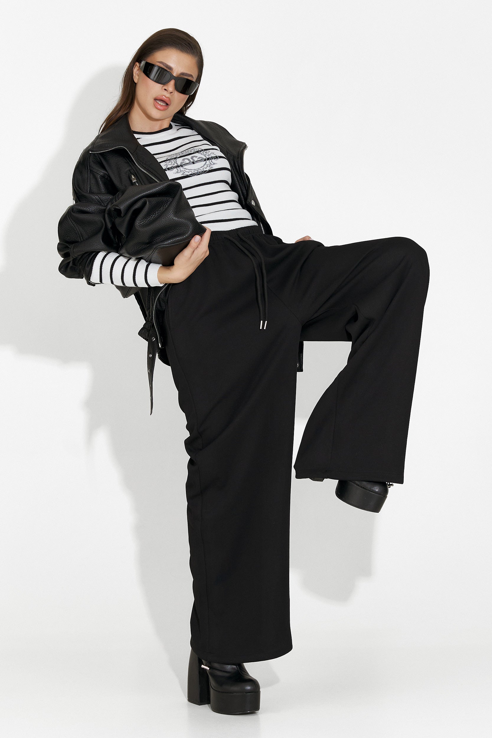 Yoana Bogas Kényelmes Fehér Női Blúz