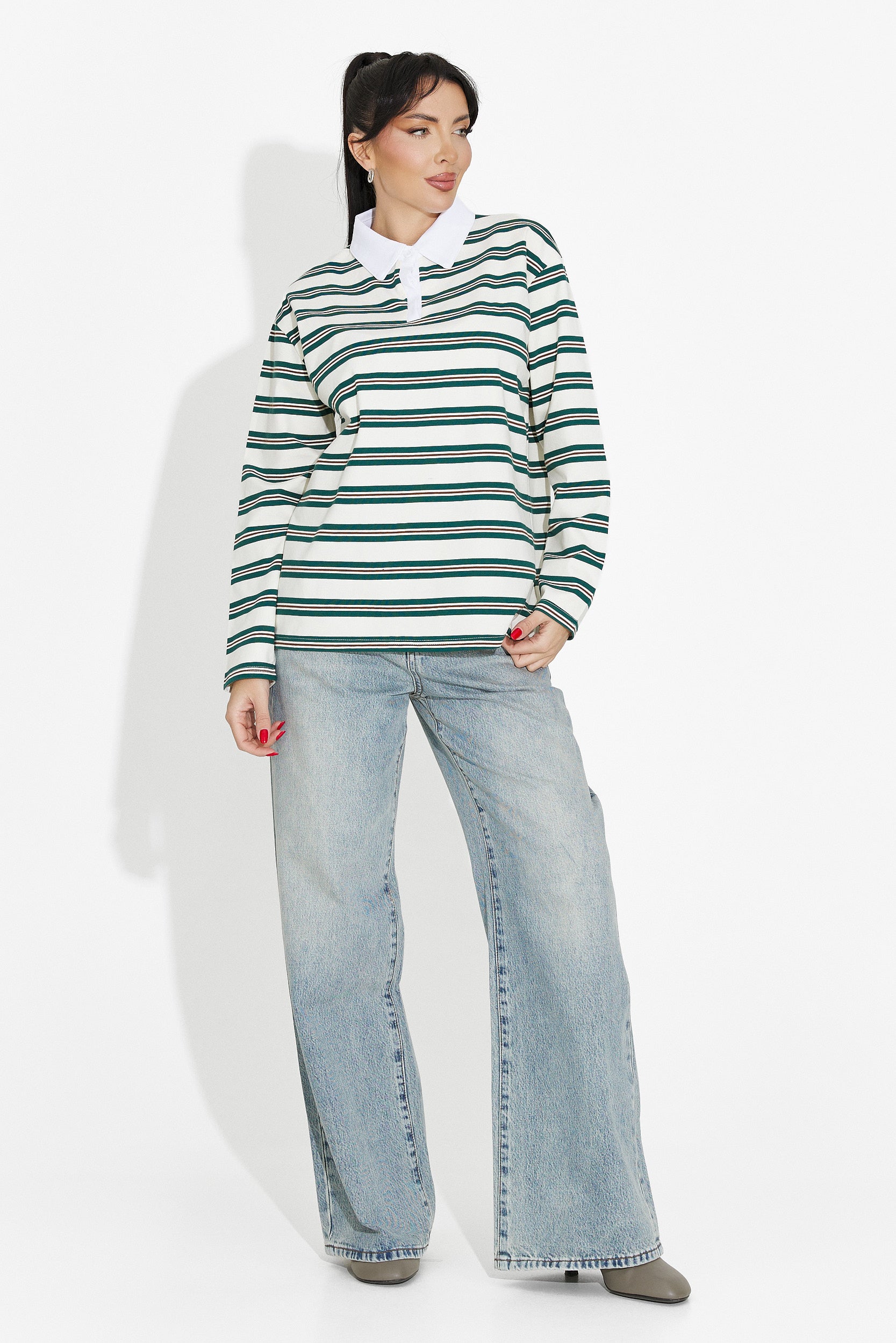 Női alkalmi bézs blúz Paloma Bogas