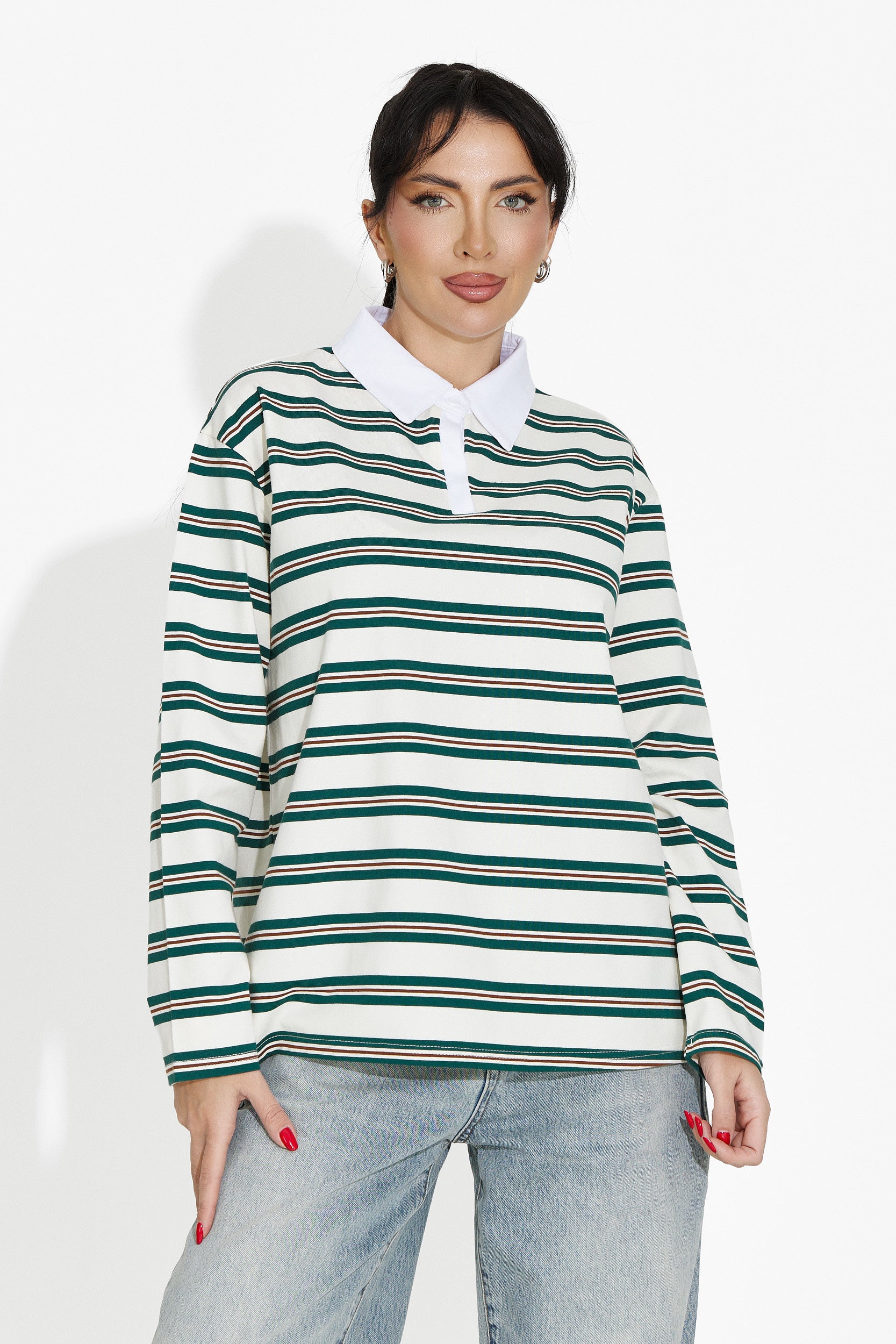 Női alkalmi bézs blúz Paloma Bogas