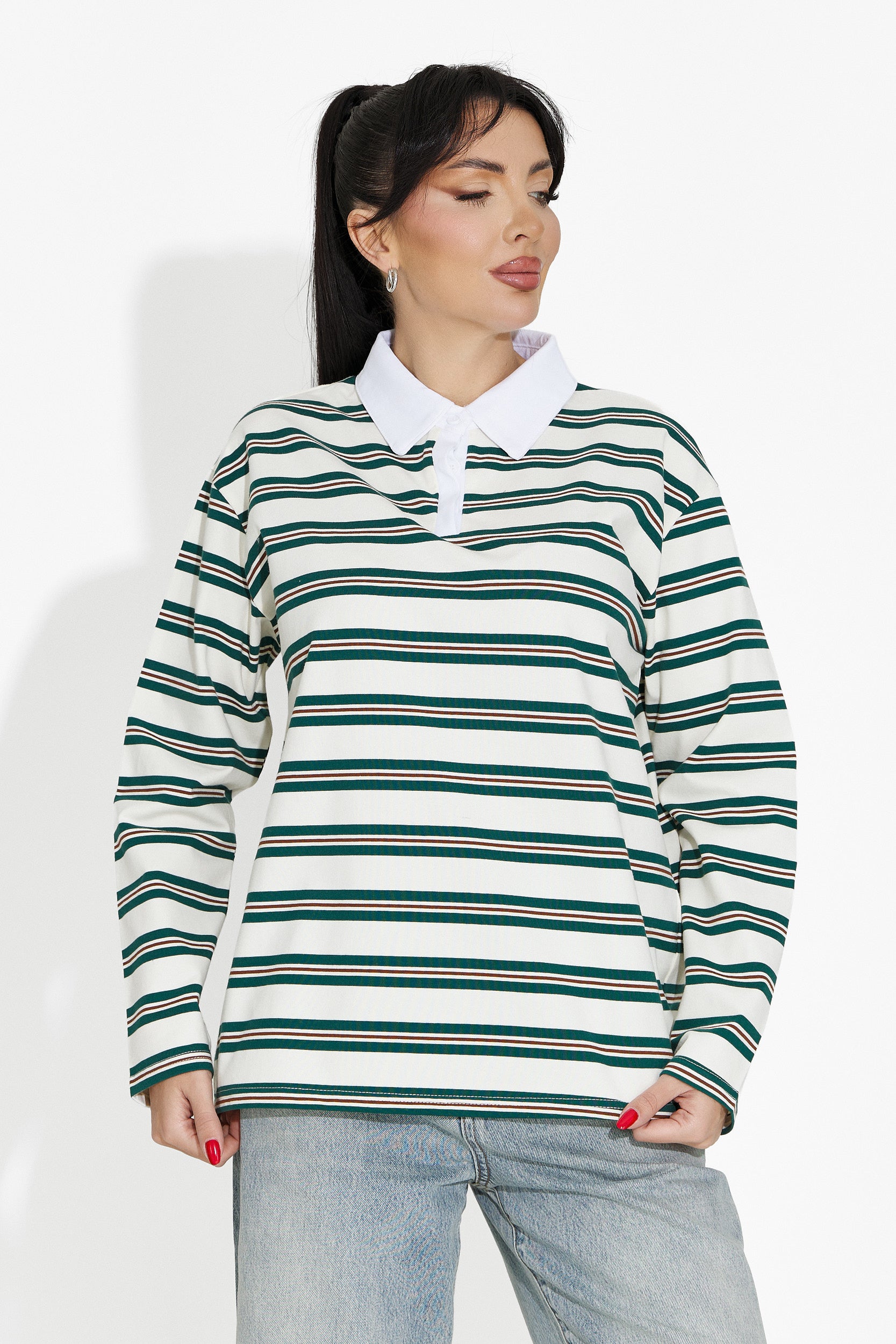 Női alkalmi bézs blúz Paloma Bogas