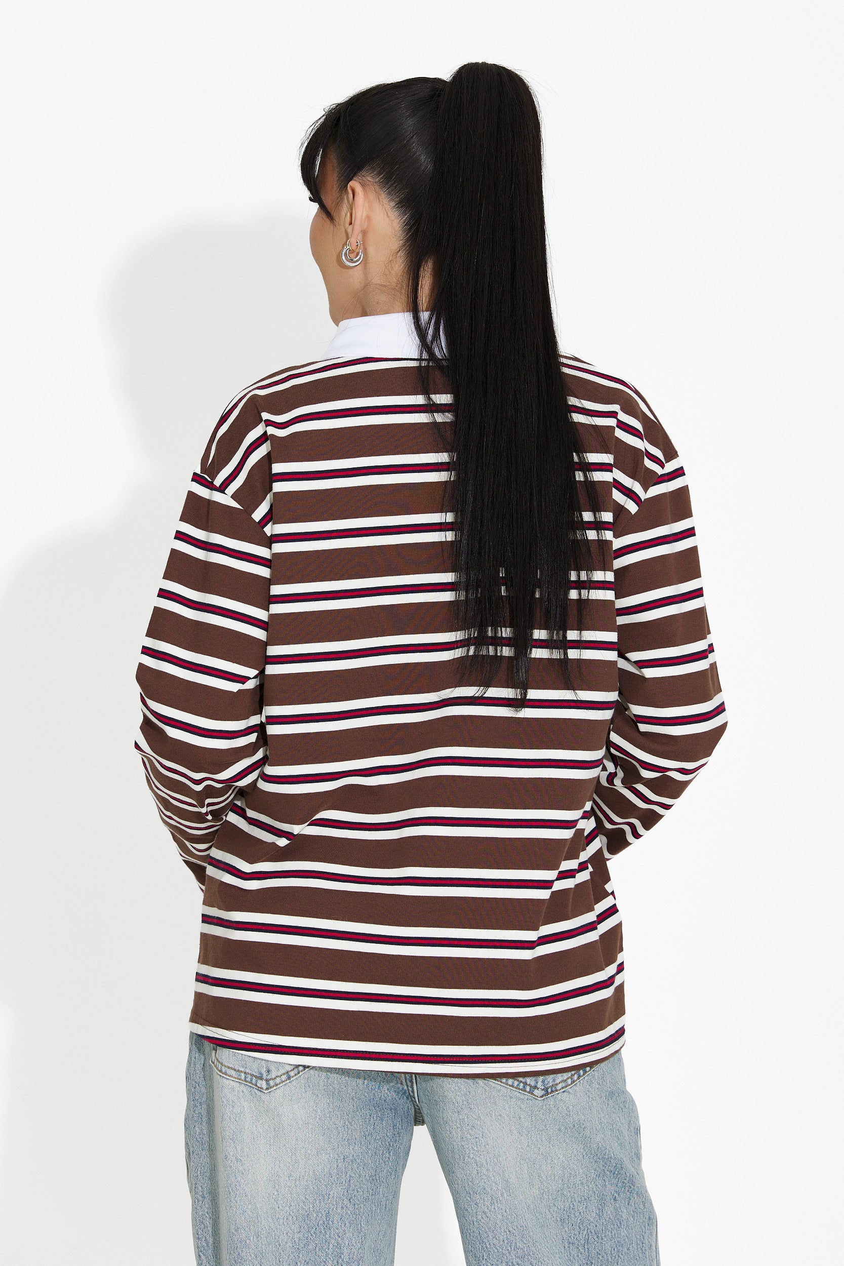 Női alkalmi barna blúz Paloma Bogas