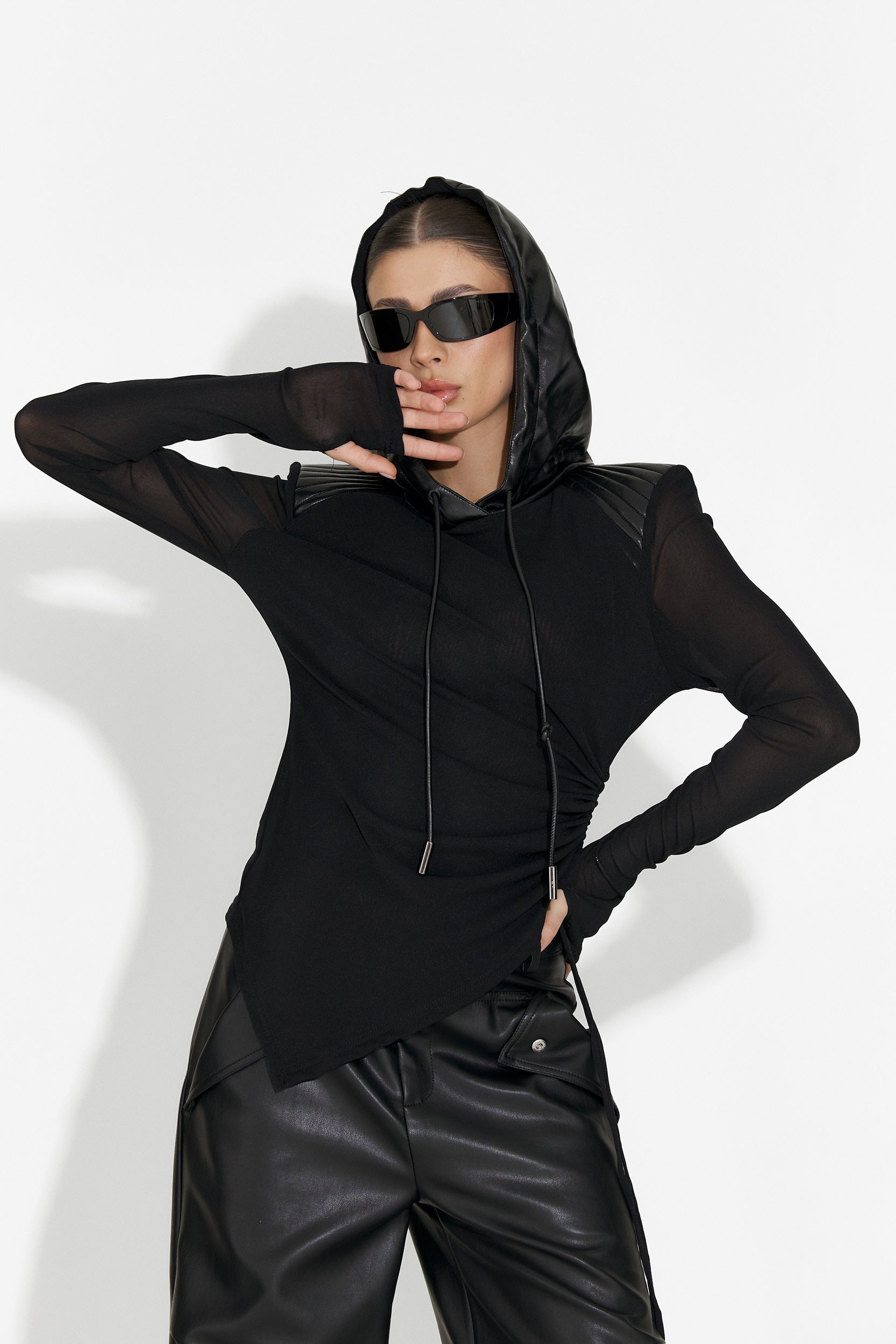 Bogas Turturica Alkalmi Fekete Női Blúz