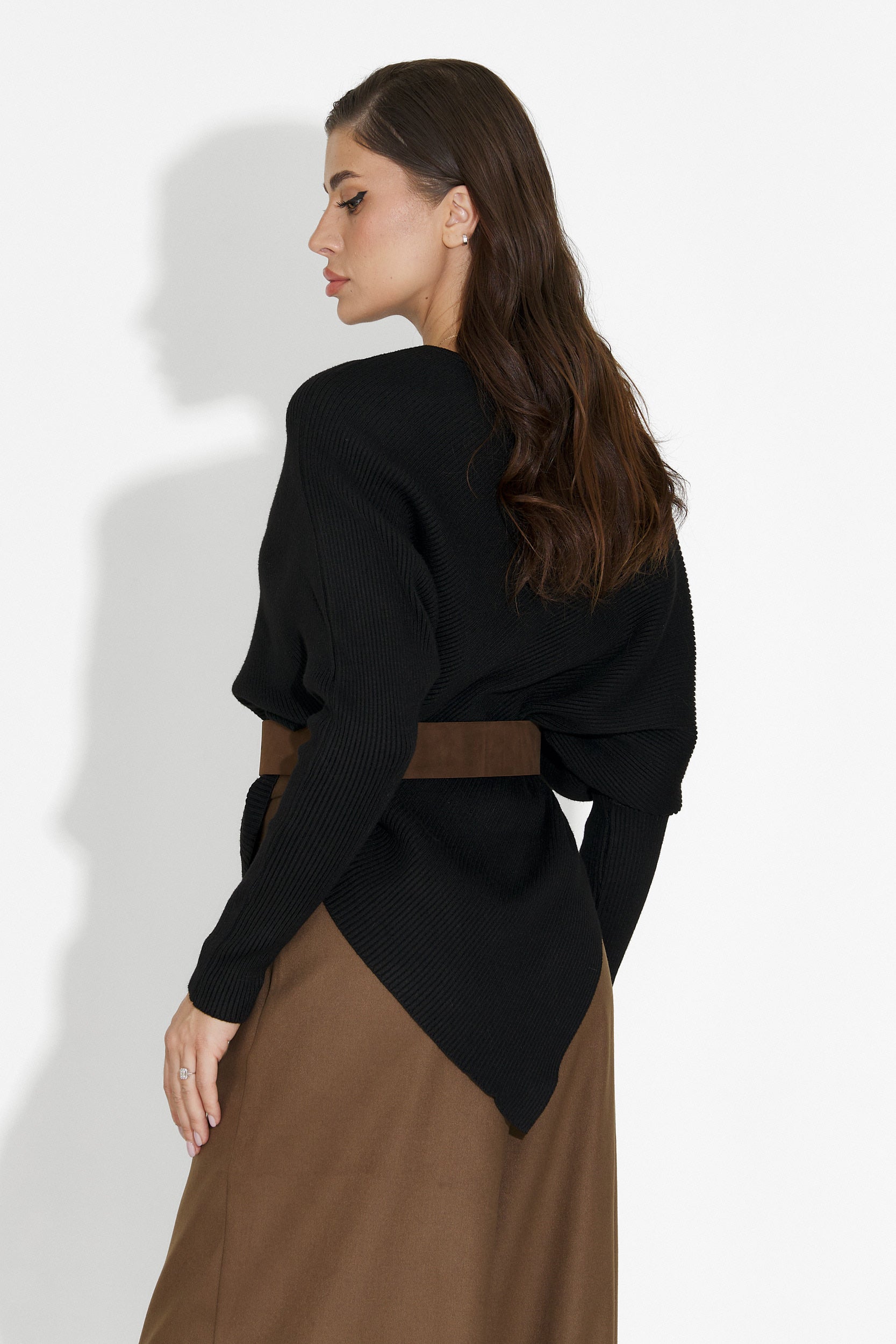 Vedala Bogas Női Hétköznapi Fekete Blúz