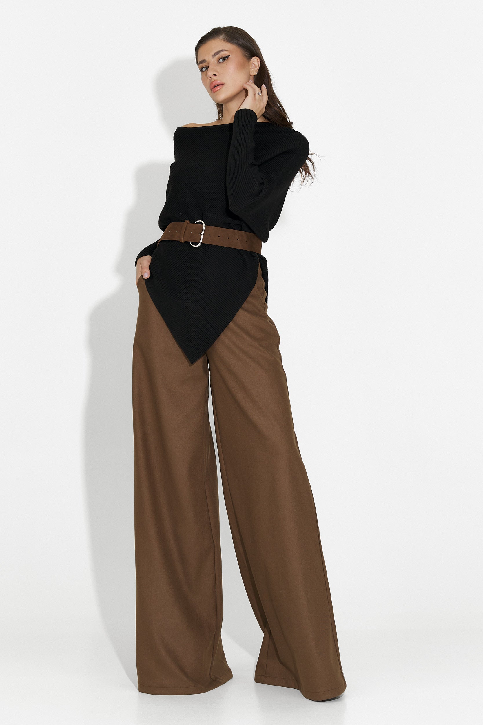 Vedala Bogas Női Hétköznapi Fekete Blúz