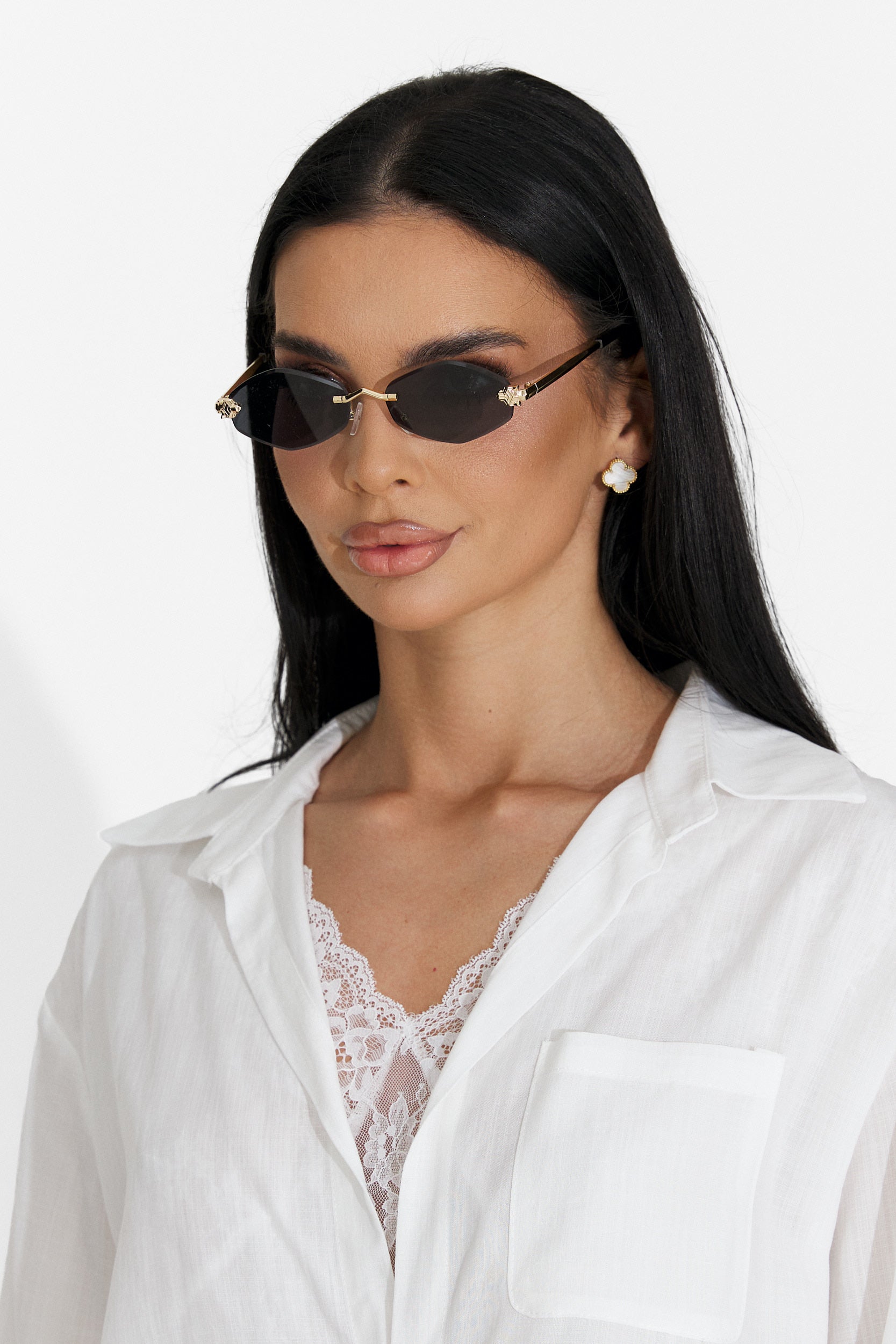 Ochelari dama de soare negru Veronika Bogas