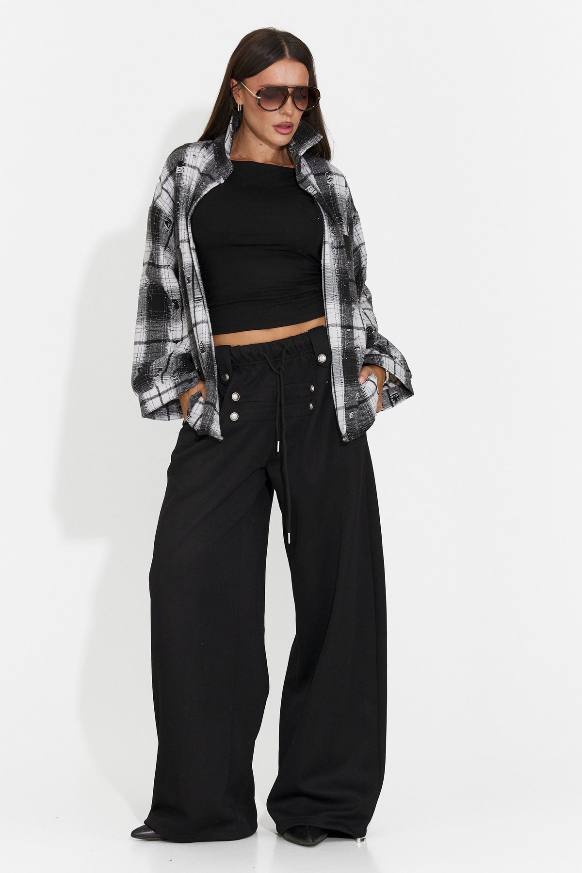 Camasa casual neagra Chivaeza Bogas
