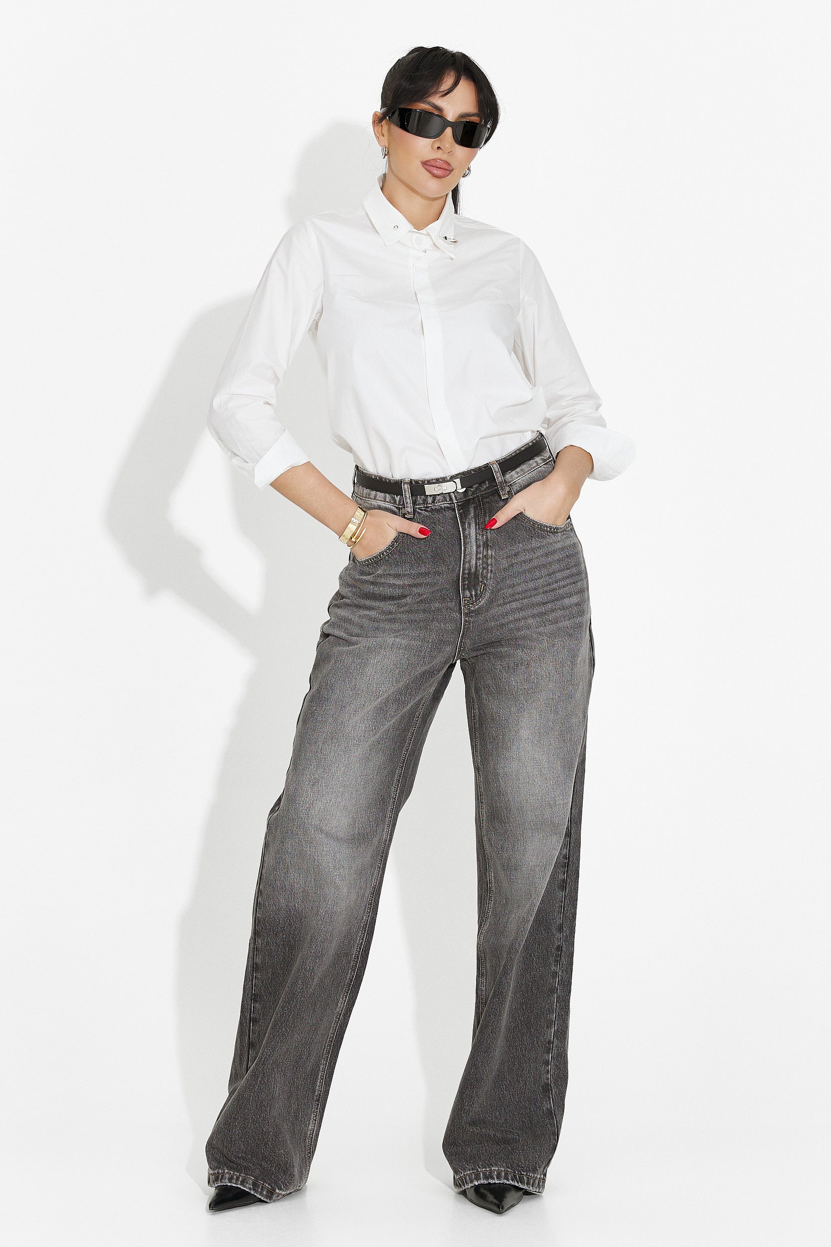 Női fehér alkalmi ing Rochele Bogas