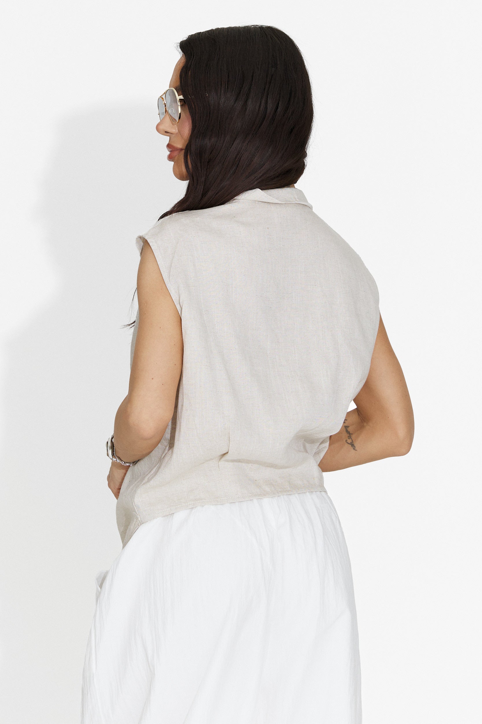 Notario Bogas Casual Beige Női Ing