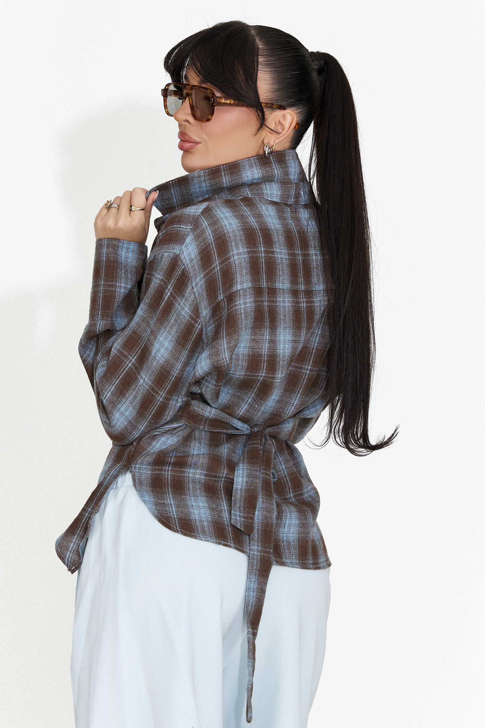 Női világoskék hétköznapi ing Laurina Bogas