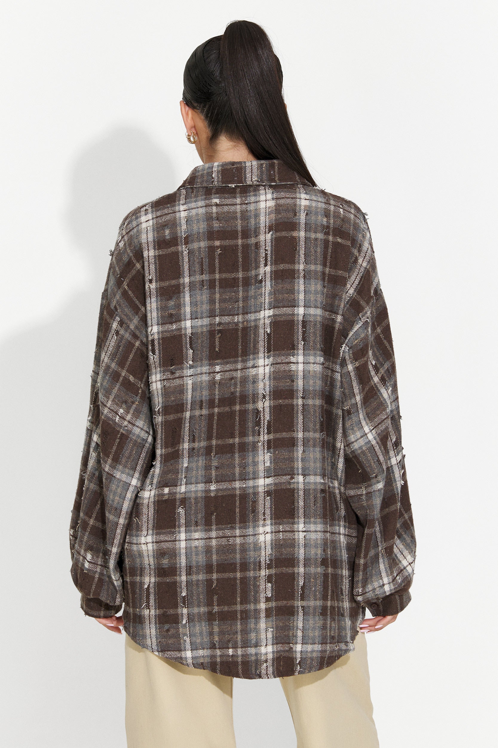 Női alkalmi barna ing Jasara Bogas