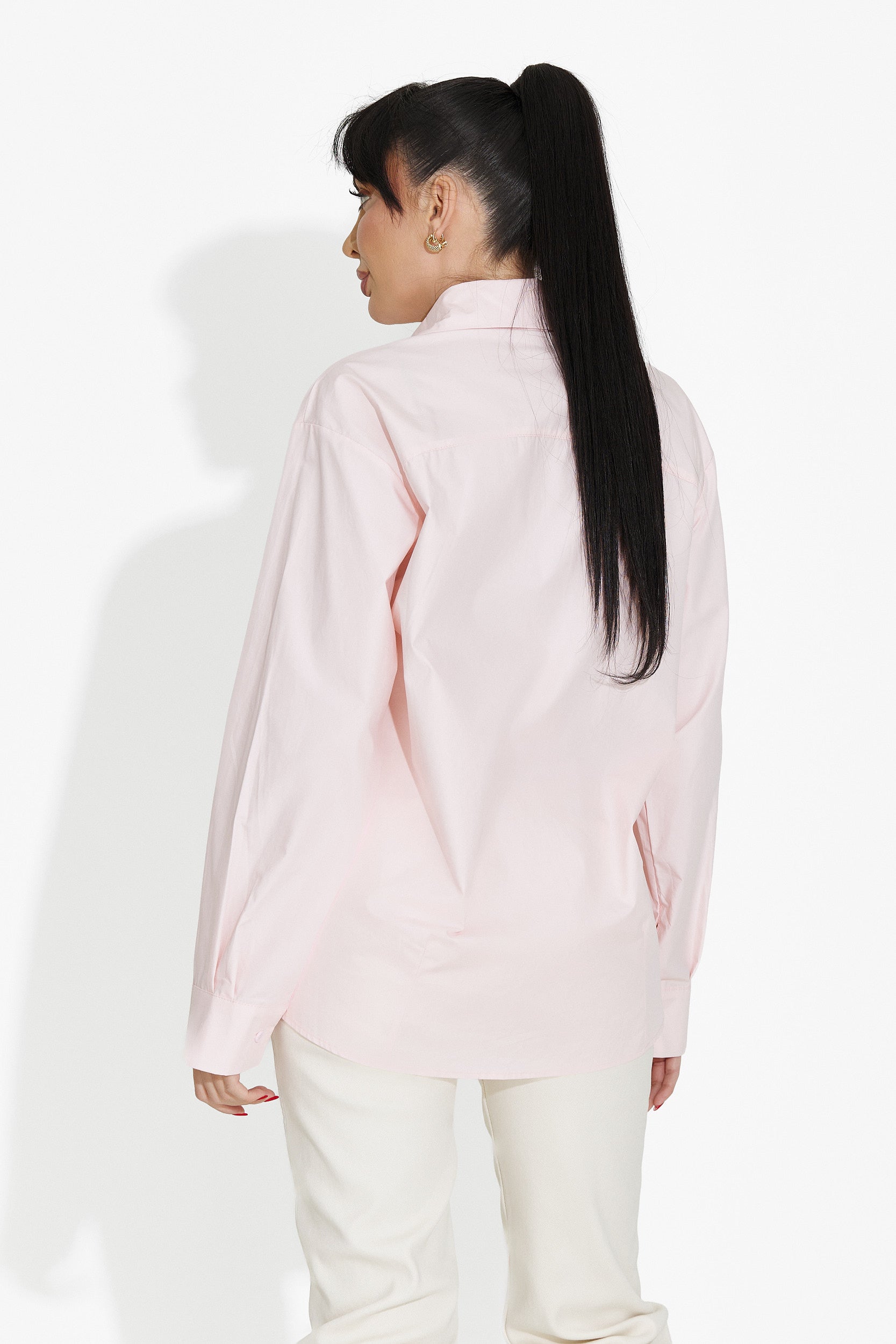 Női rózsaszín alkalmi ing Melynda Bogas