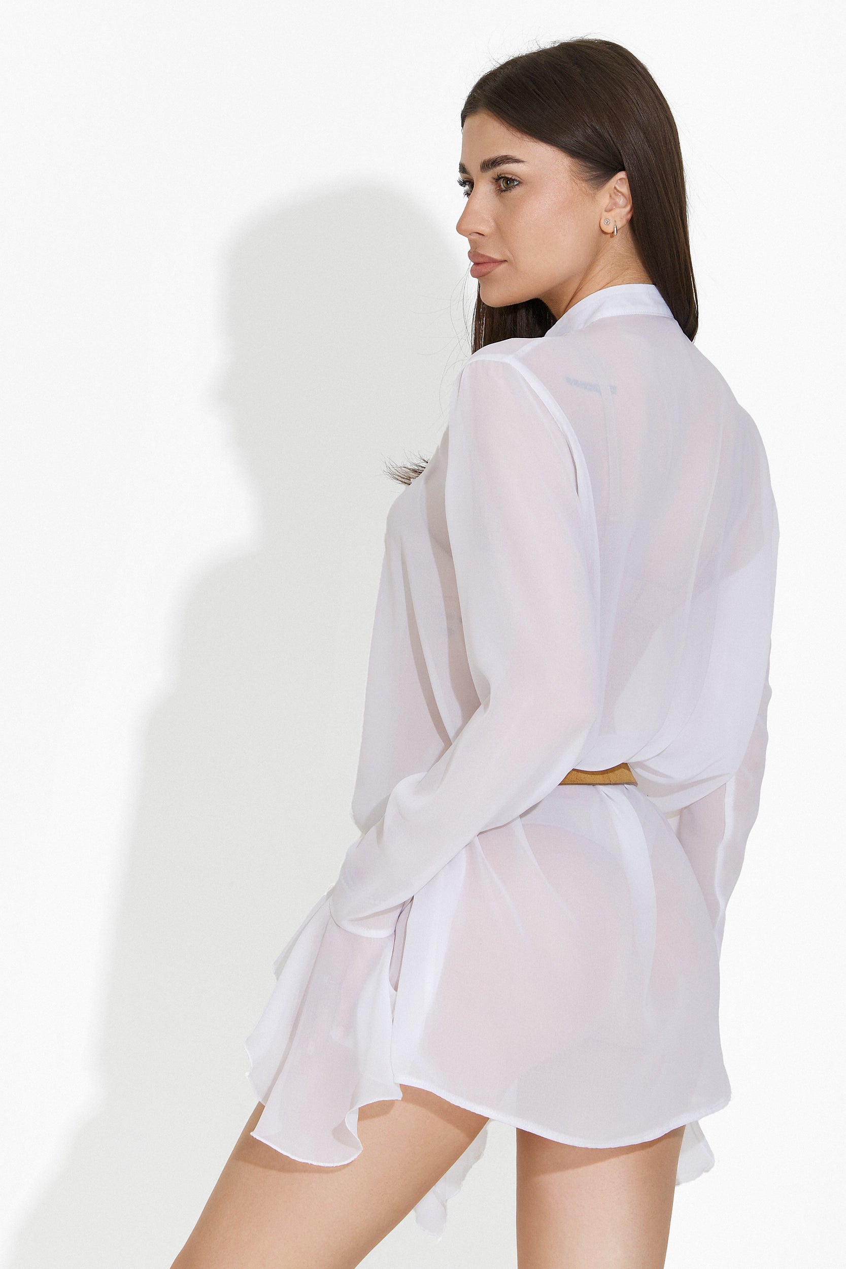 Elegáns fehér női ing Iryma Bogas