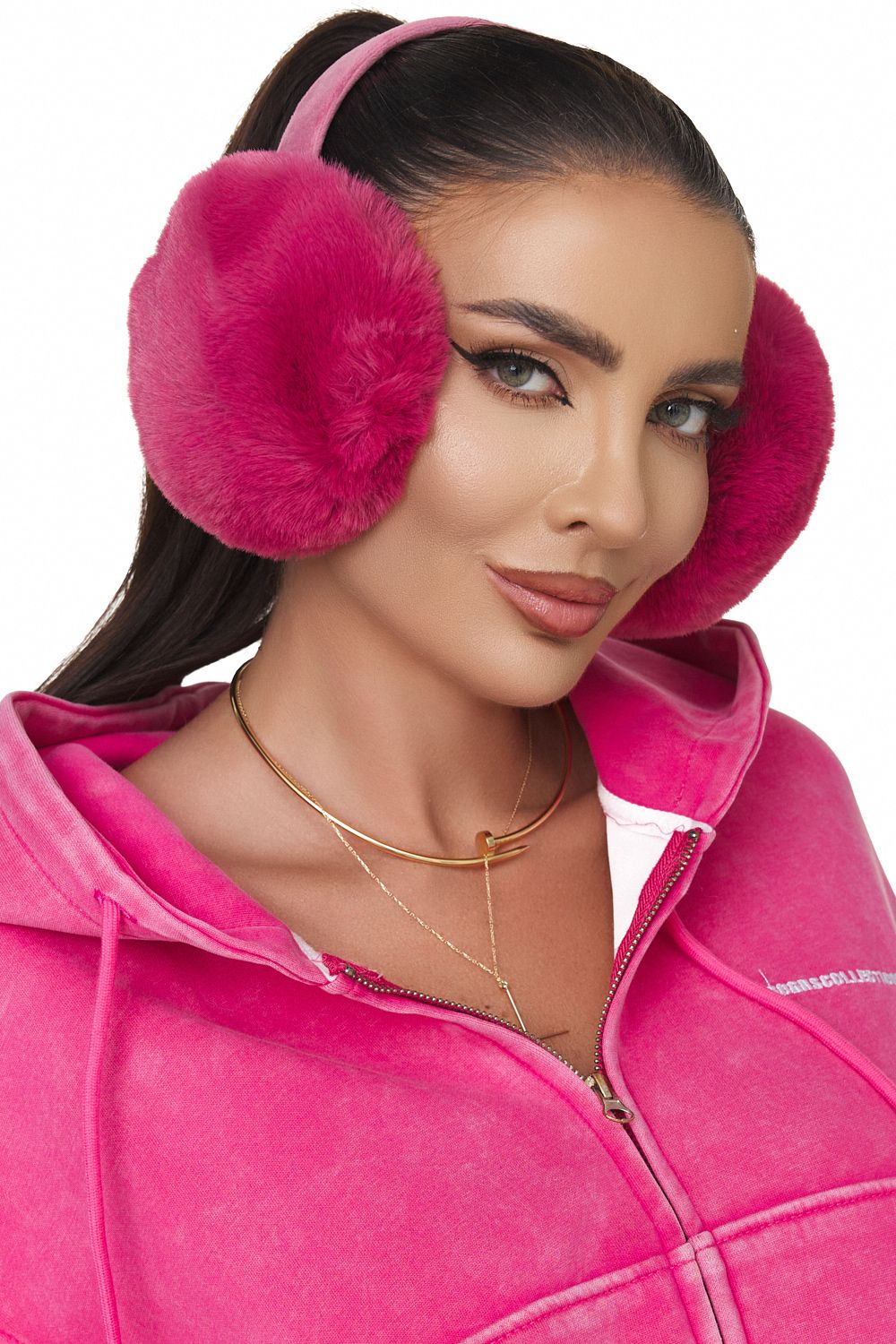 Fuchsia Monezea Bogas Fülvédelmi Fejhallgató