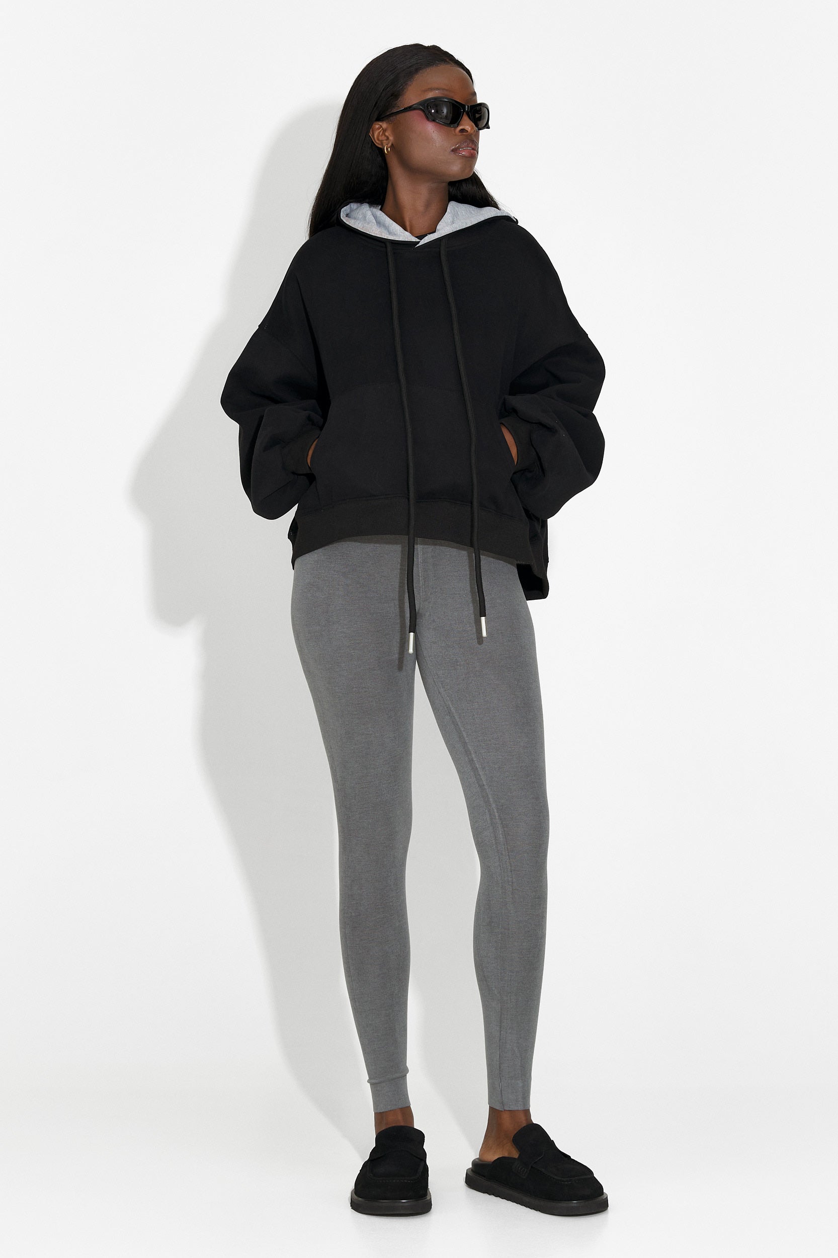 Otalira Bogas Comfortlux Szürke Női Leggings