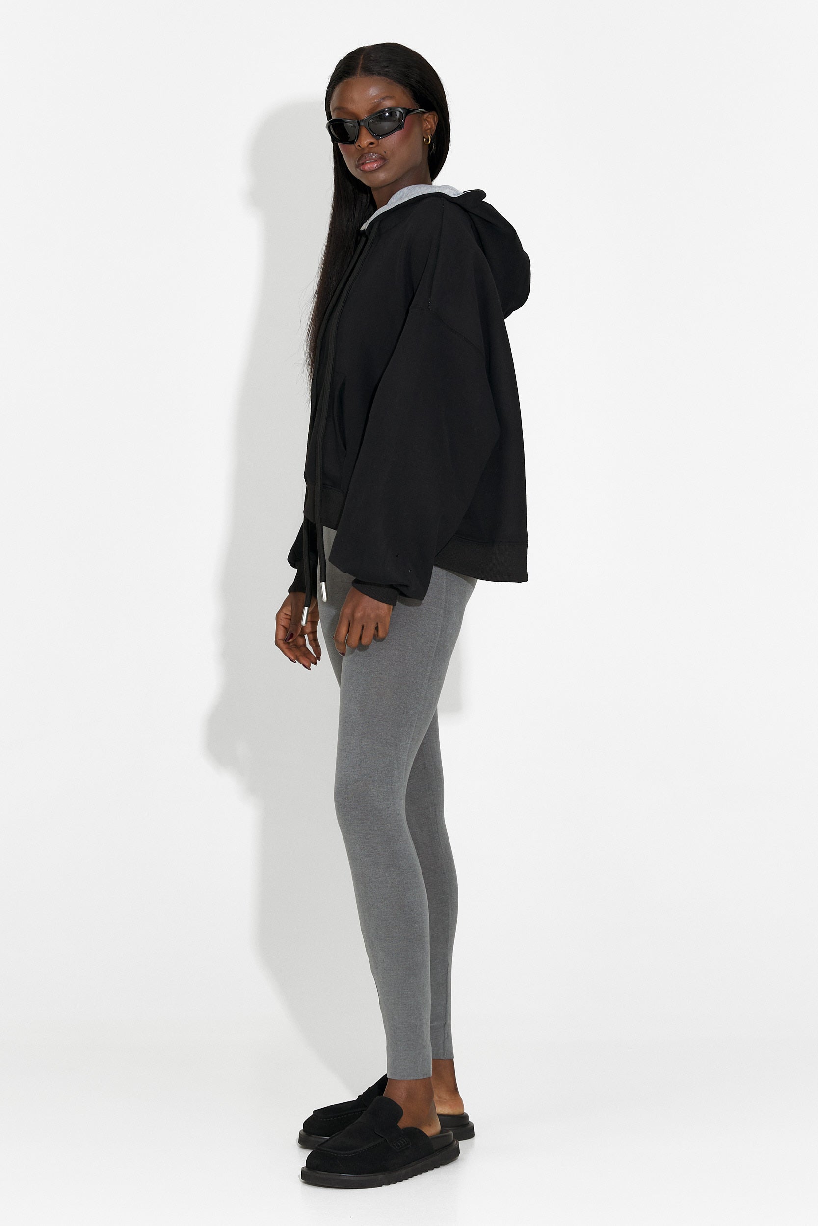 Otalira Bogas Comfortlux Szürke Női Leggings