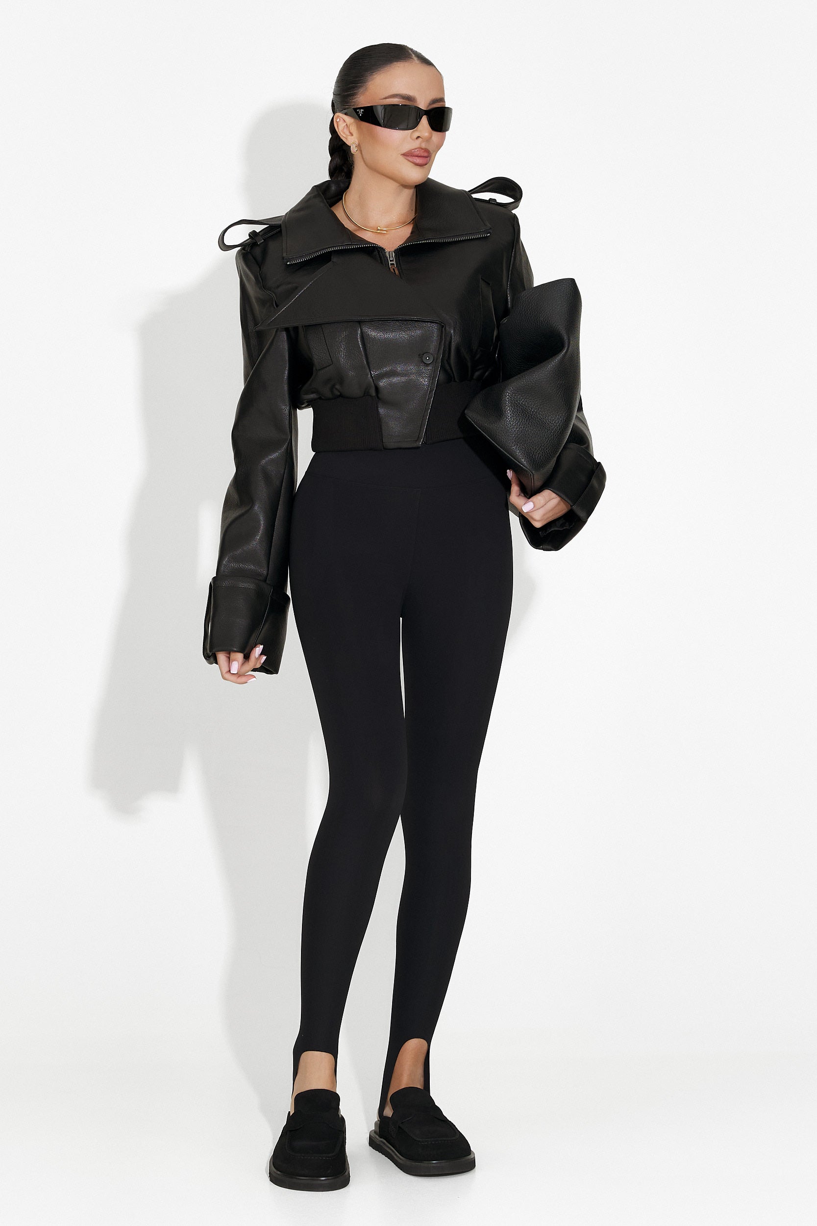 Tavresa Bogas Fekete Női Leggings