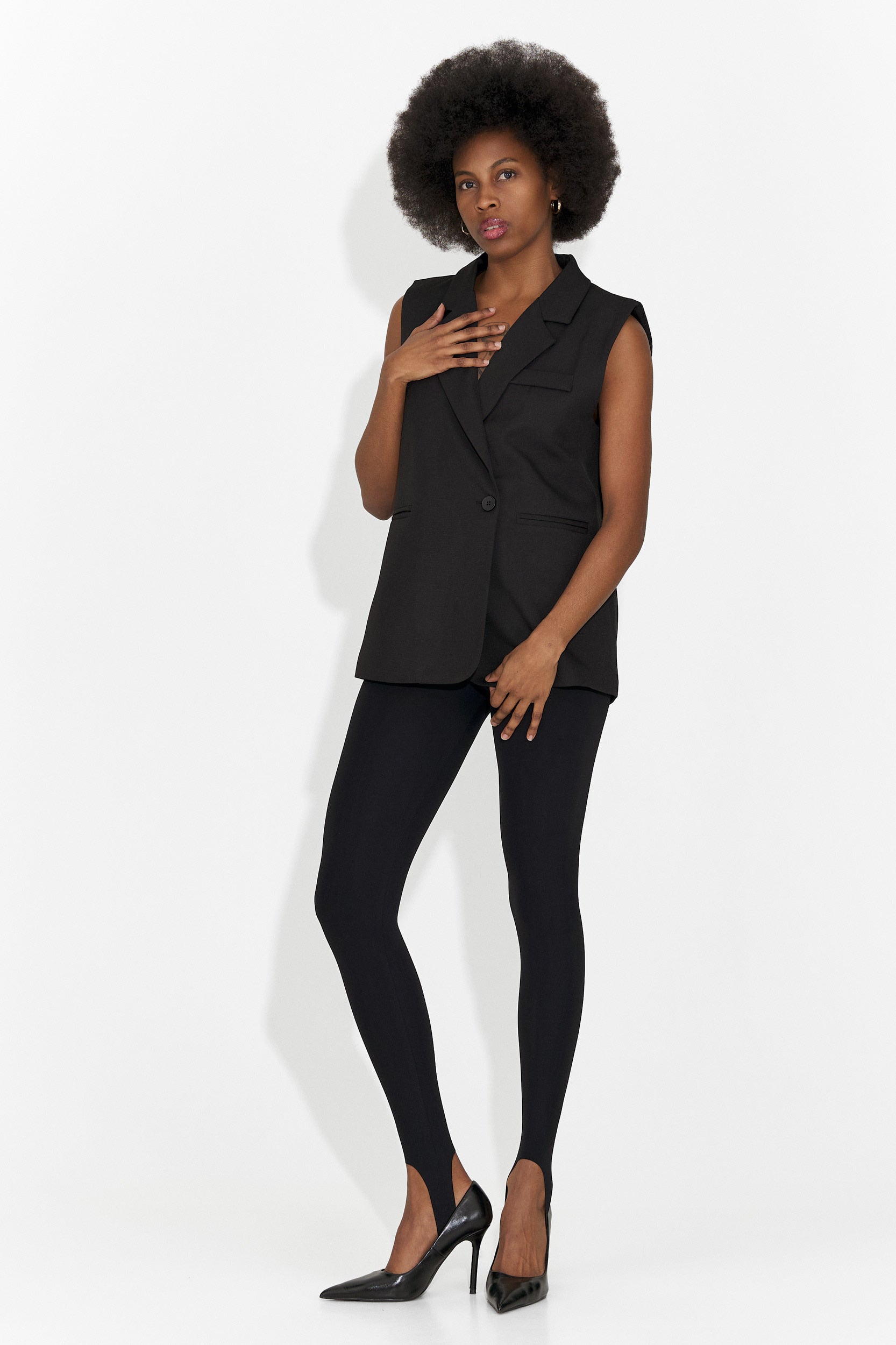Tavresa Bogas Fekete Női Leggings