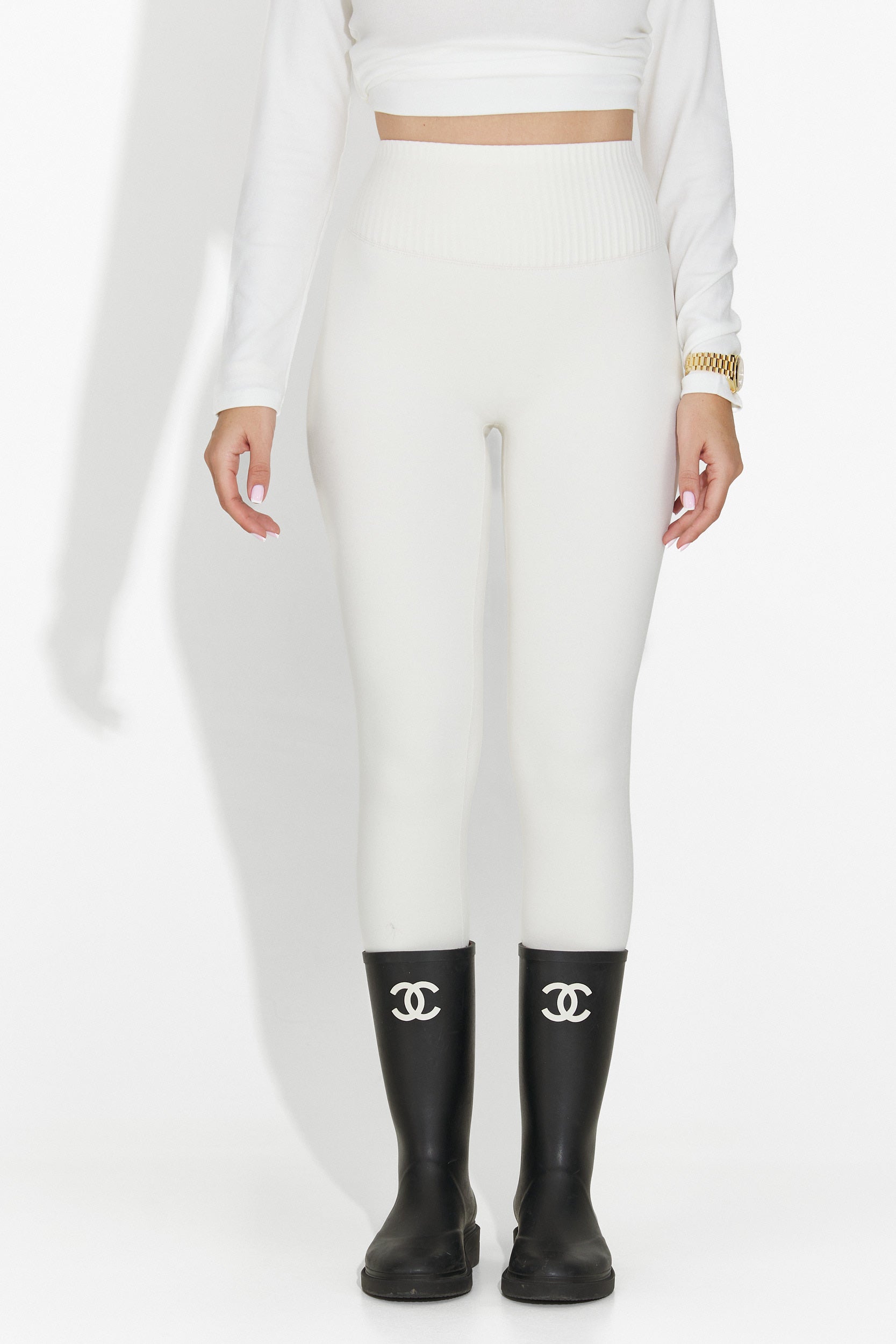 Michelina Bogas Bezsínű Meleg Kompressziós Harisnyanadrág