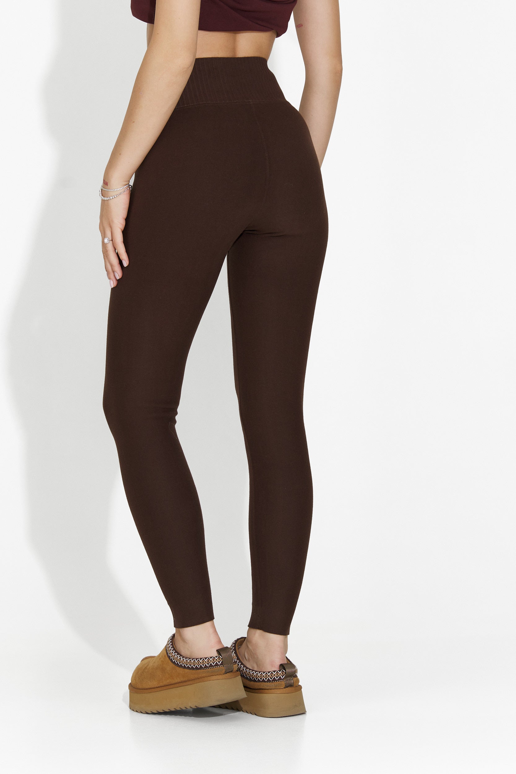 Michelina Bogas Barna Meleg Kompressziós Harisnyák