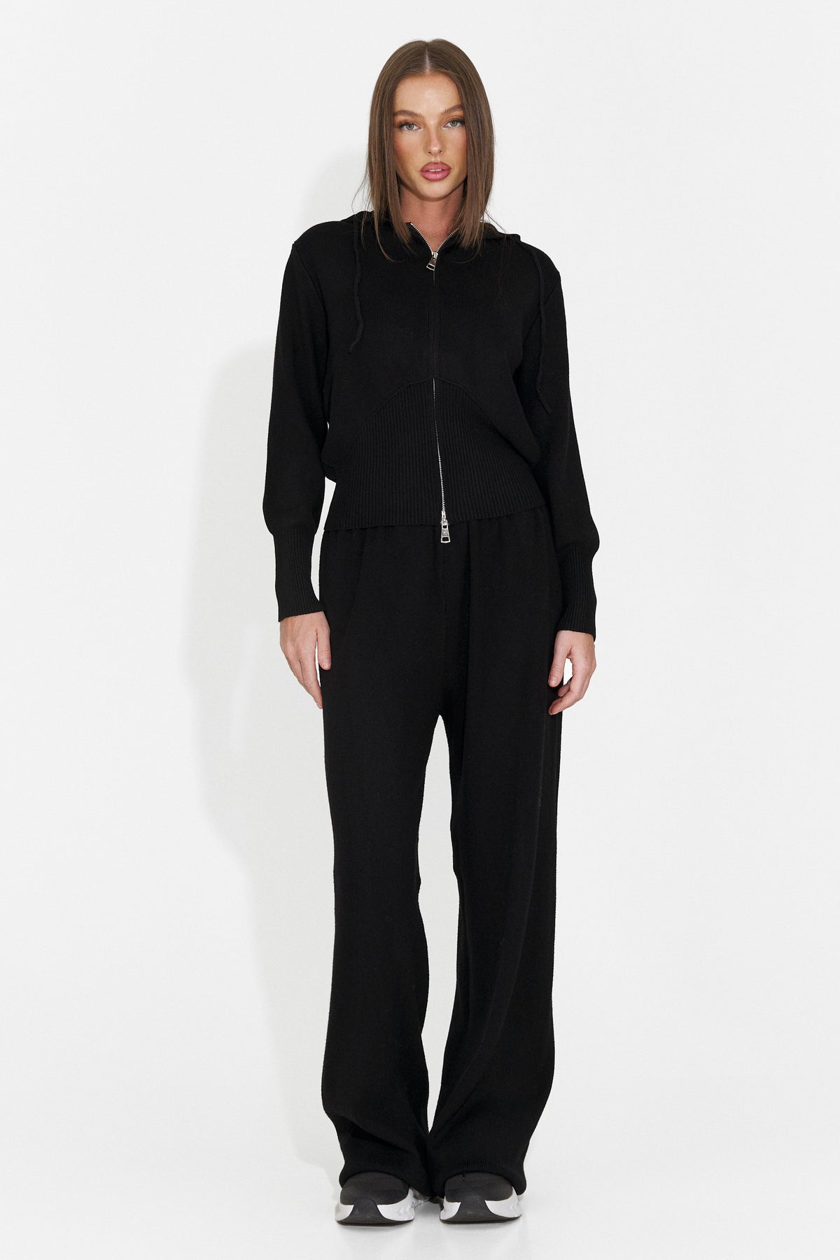 Compleu casual negru Groviroila Bogas