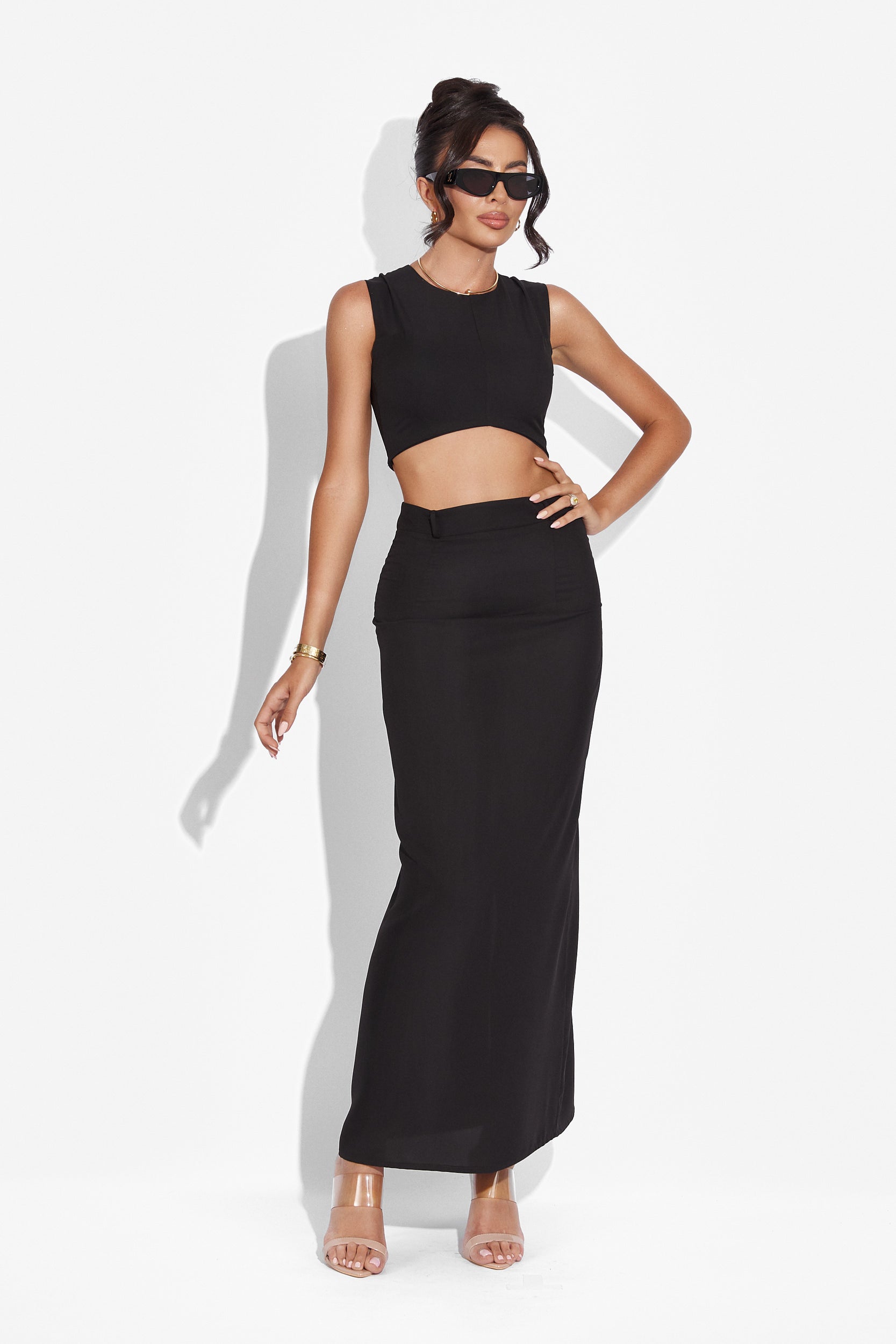 Komplett Arganda Bogas fekete szoknya