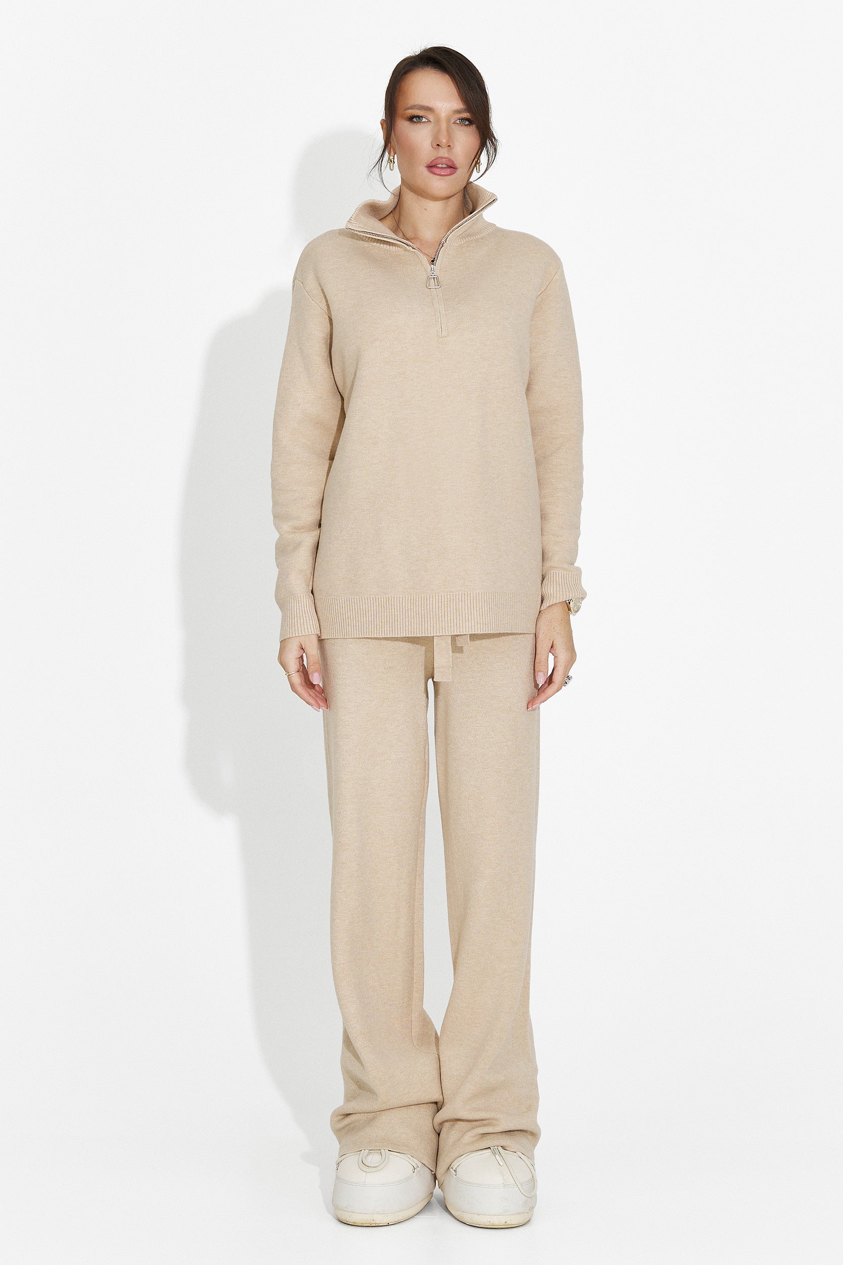 Bézs nadrágkosztüm Lebrisa Bogas