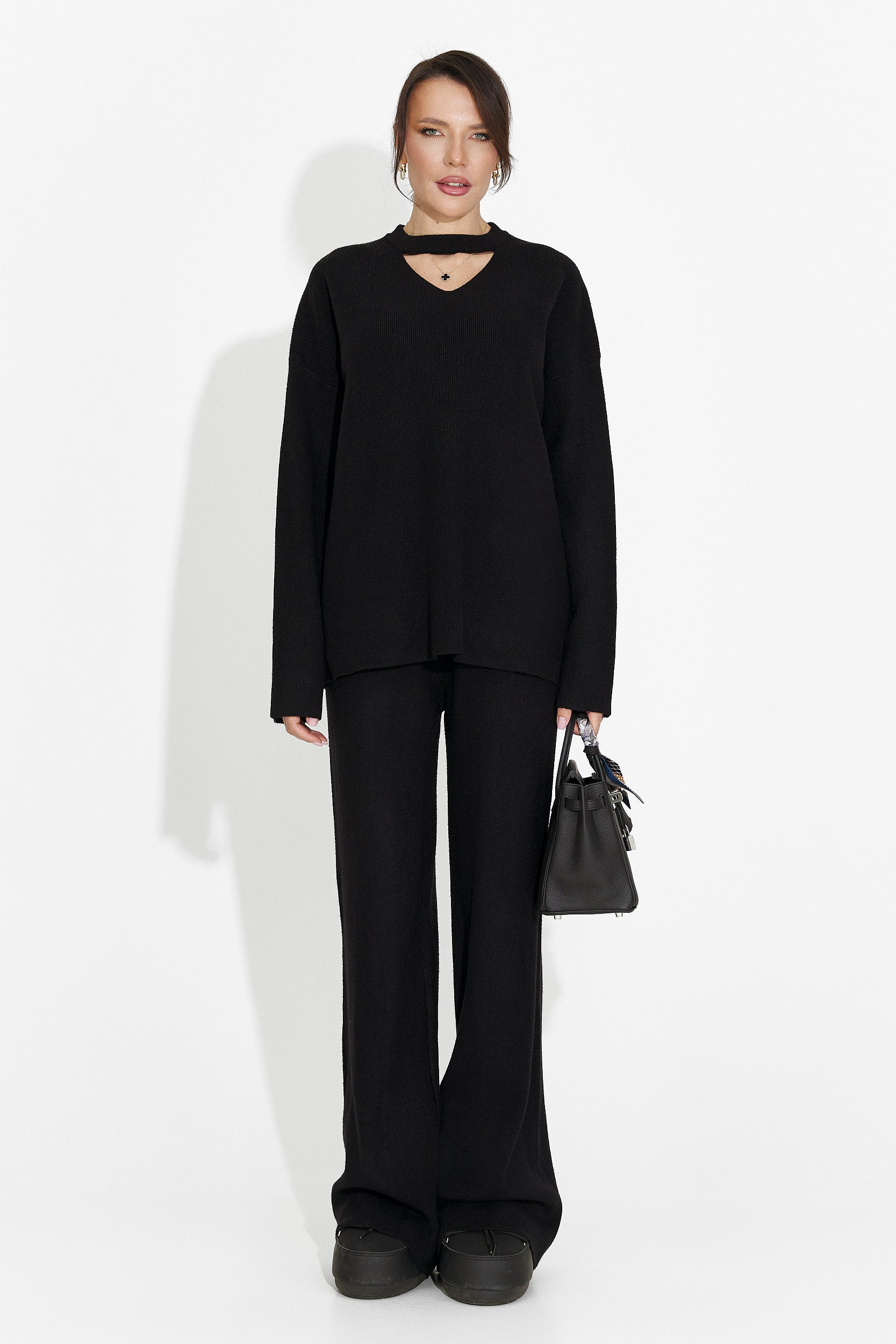 Fekete nadrágos szett Kania Bogas