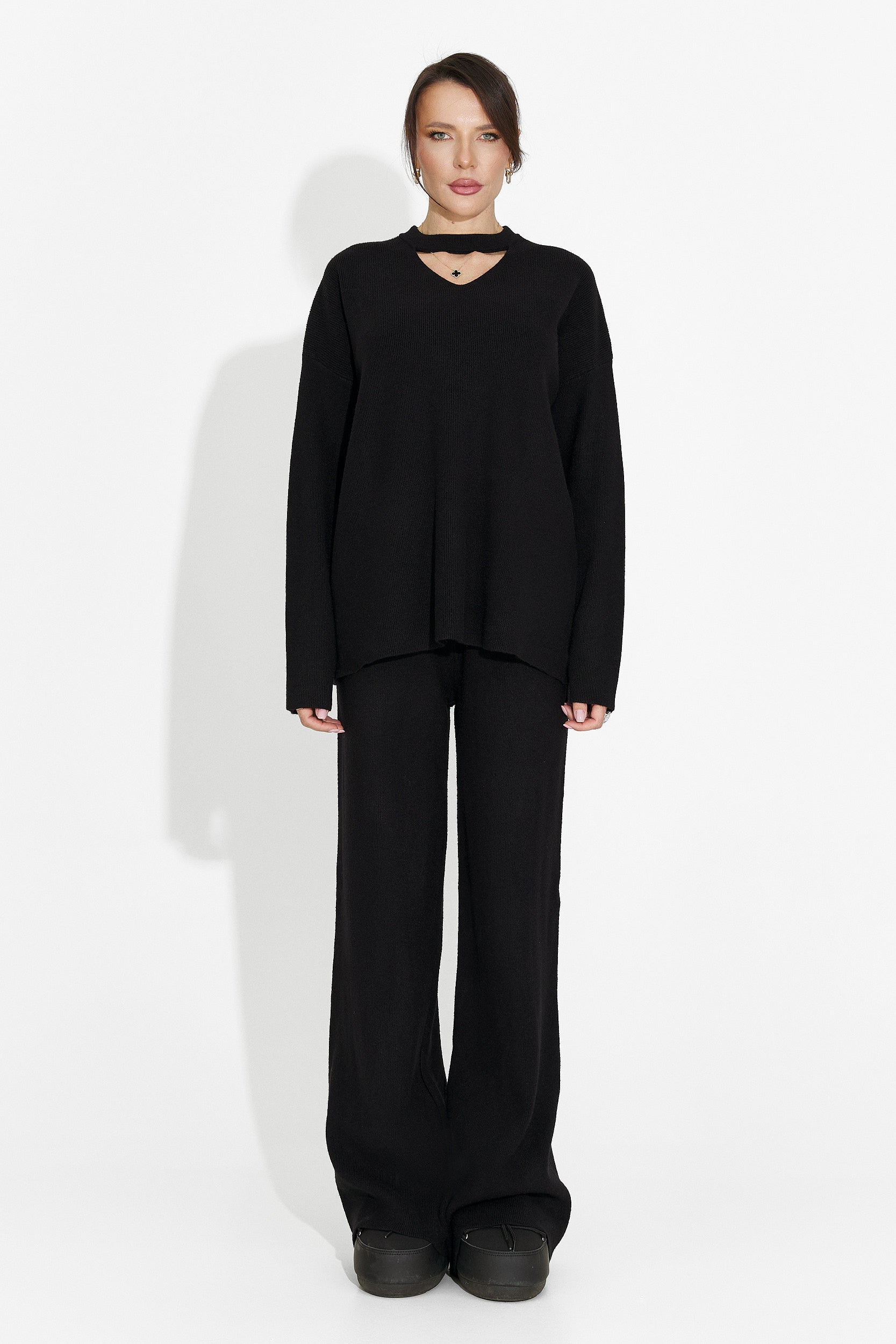 Fekete nadrágos szett Kania Bogas