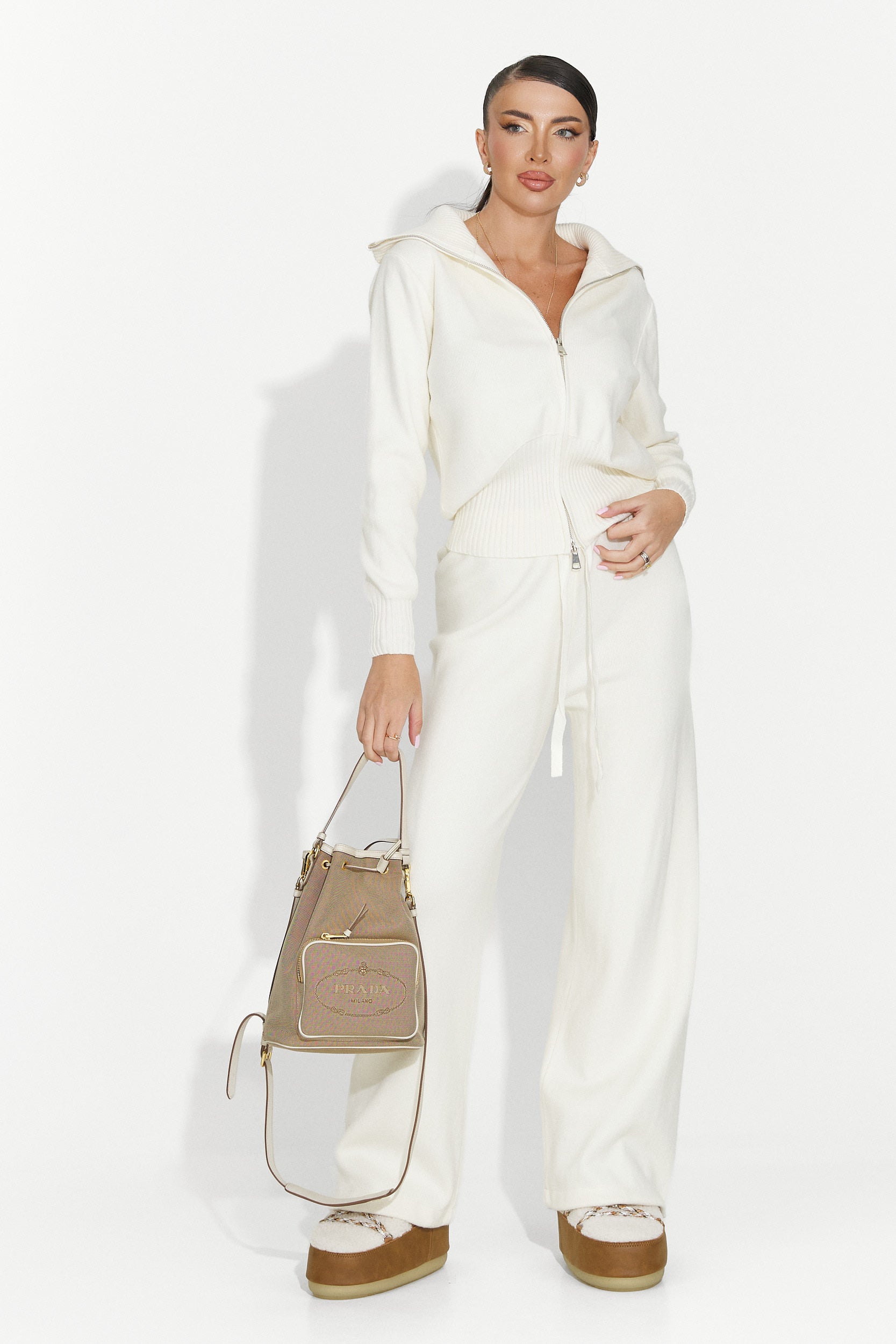 Glenira Bogas Alkalmi Bézs Női Öltöny