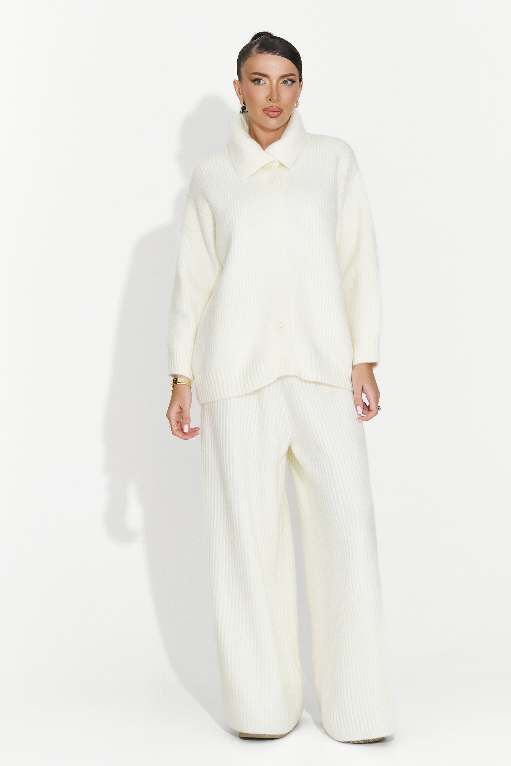 Verlia Bogas Bezs Casual Női Öltöny