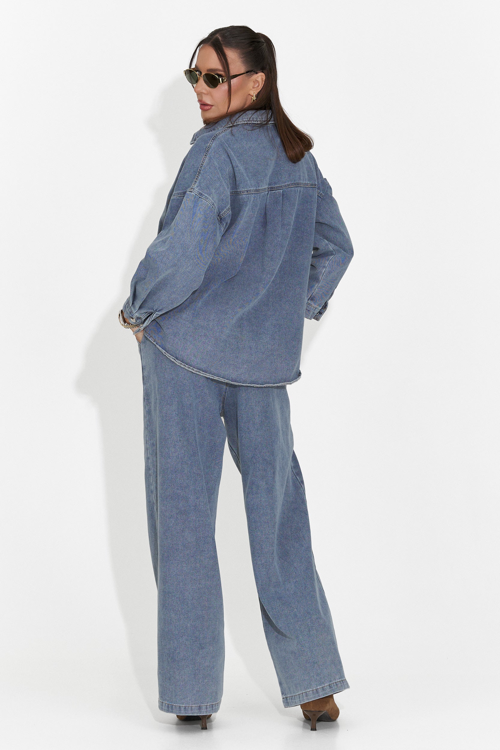 Női alkalmi kék öltözet Simena Bogas