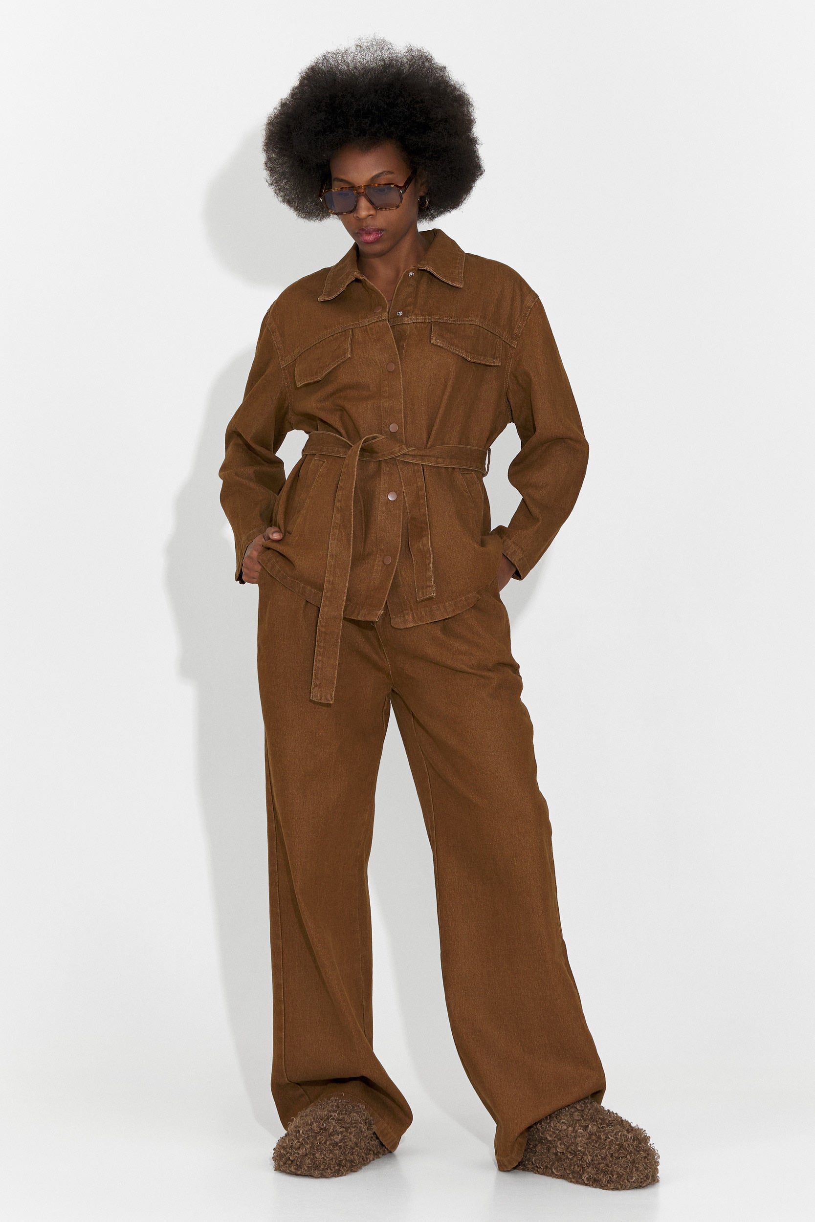 Női barna alkalmi öltözet Isabele Bogas