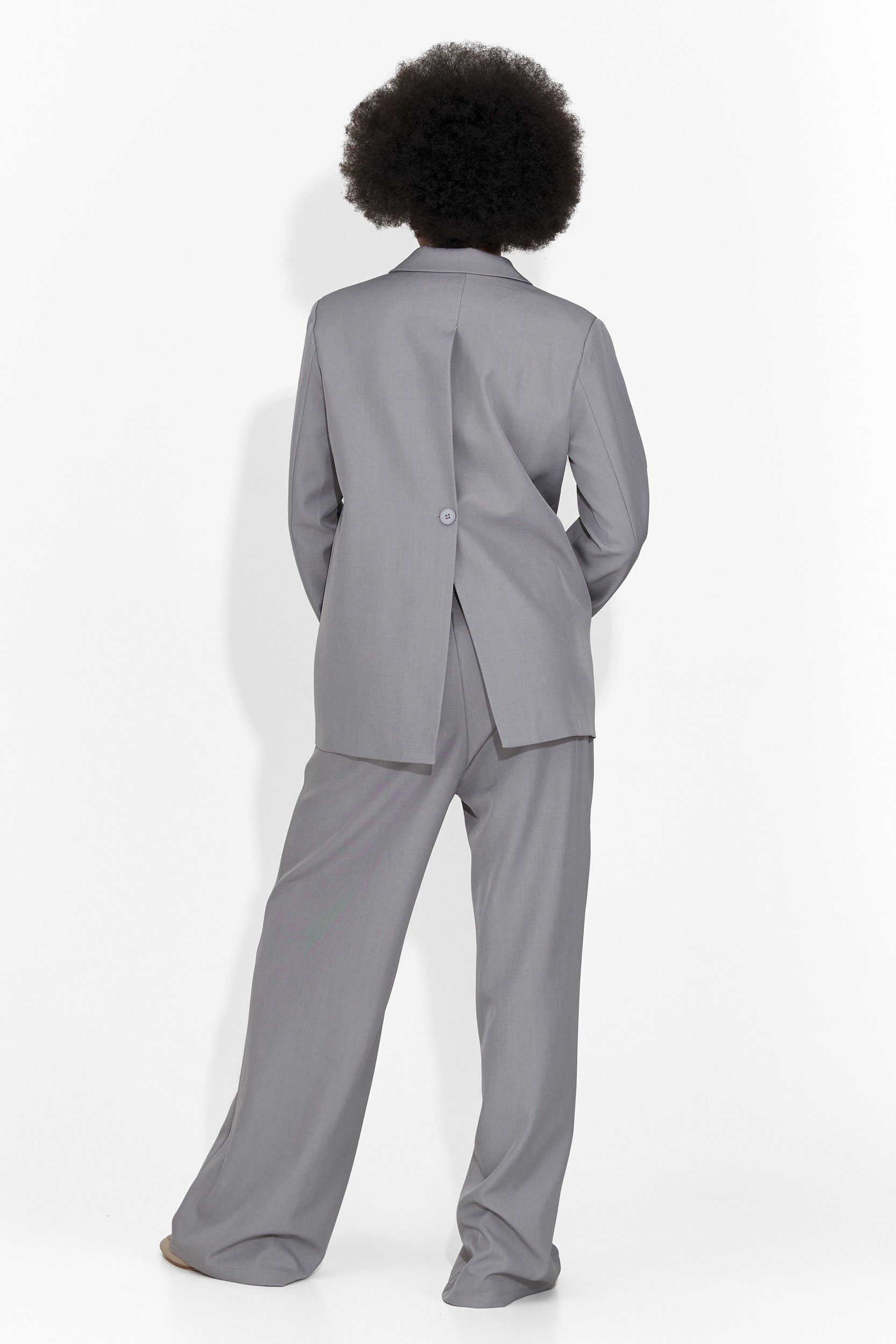 Elegáns női szett szürke Timelia Bogas