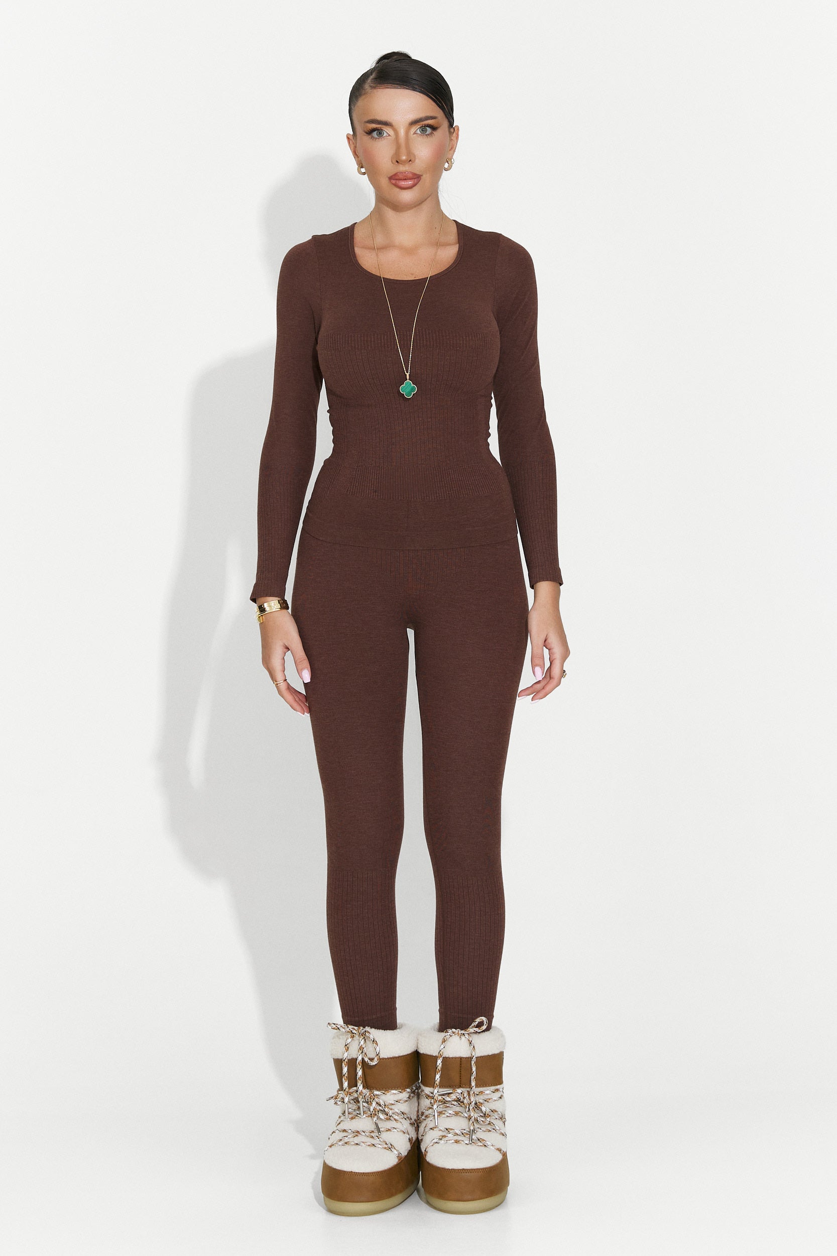 Dominia Bogas Barna Női Fehérnemű Szett