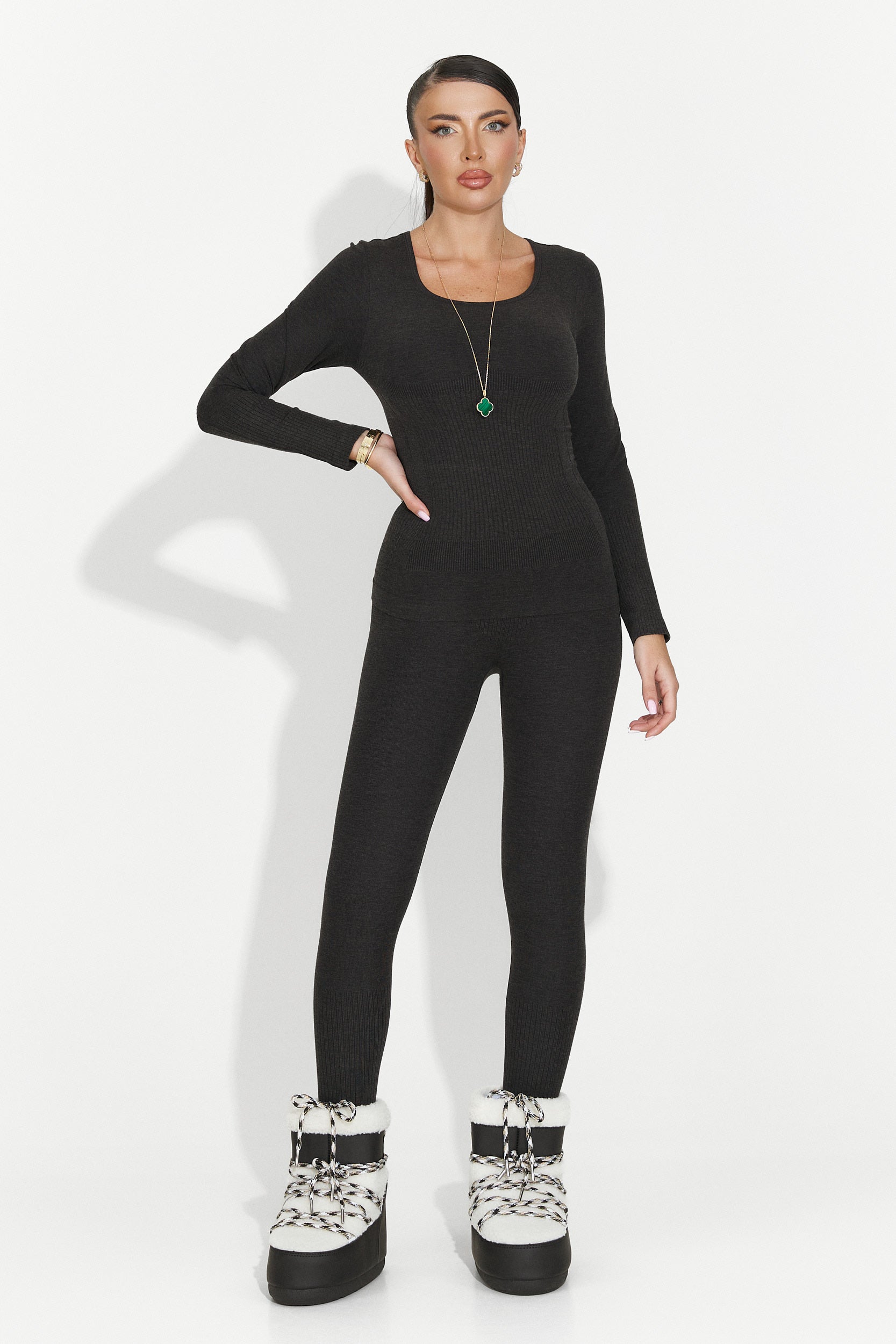 Dominia Bogas Fekete Női Fehérnemű Szett