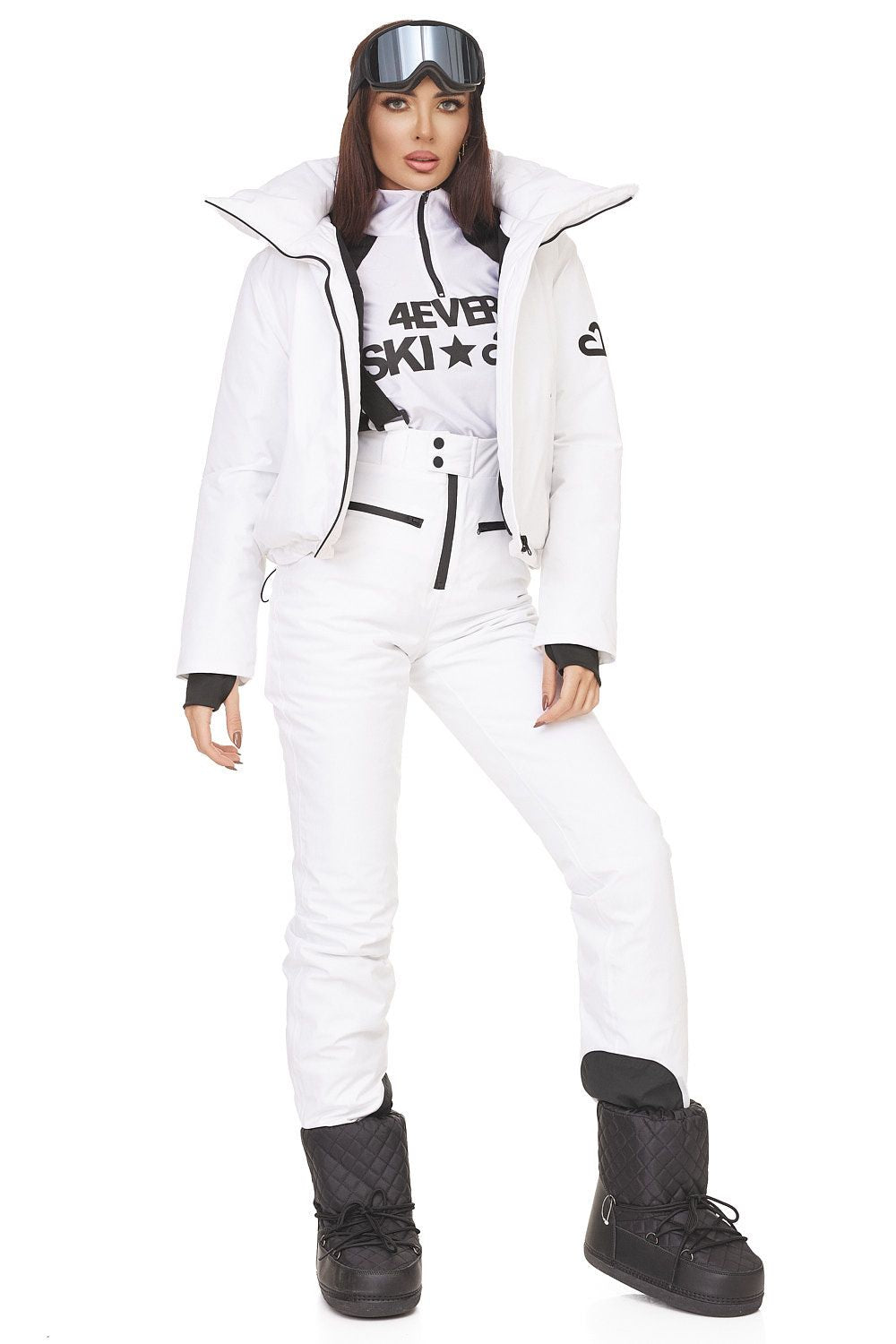 Reasia Bogas Fehér Hétköznapi Síruha